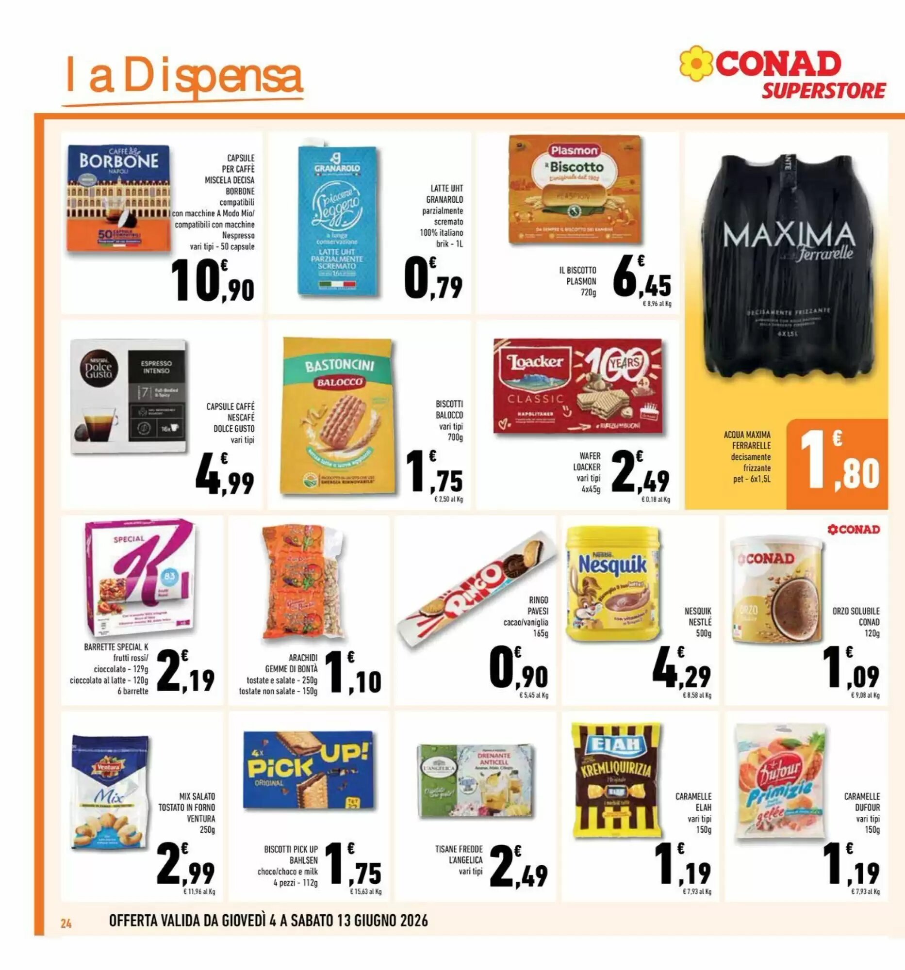 Volantino promozionale Conad Superstore  valide dal 04/06/2026 - Pagina 24.