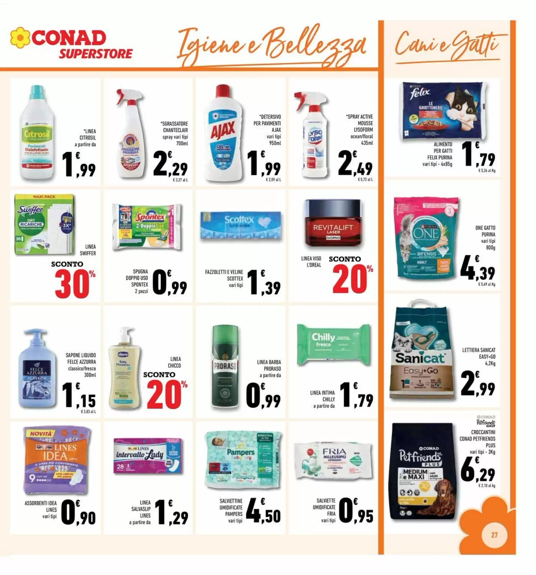 Volantino promozionale Conad Superstore  valide dal 04/06/2026 - Pagina 27.