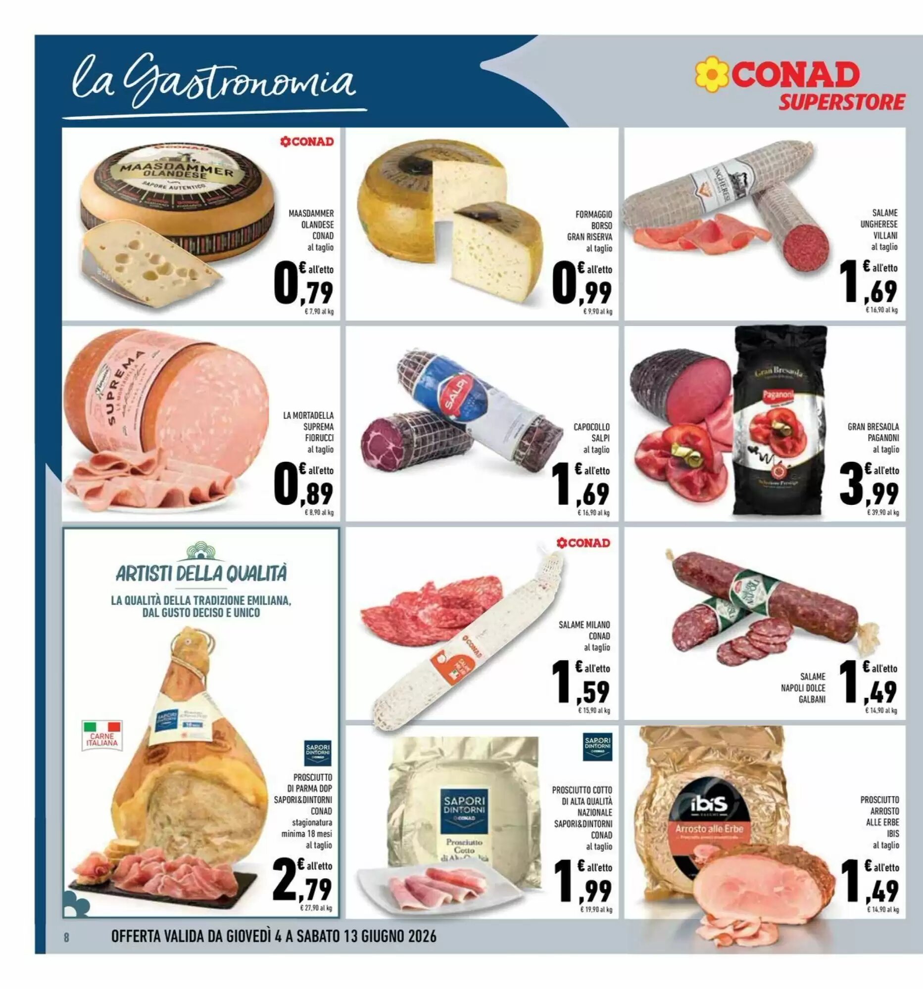 Volantino promozionale Conad Superstore  valide dal 04/06/2026 - Pagina 8.