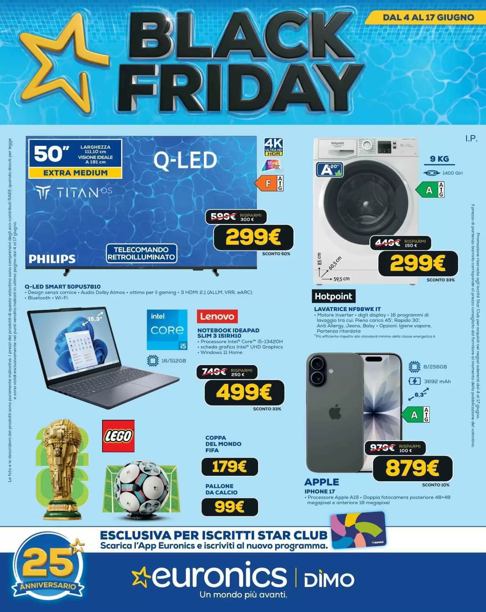 Volantino promozionale Euronics  valide dal 04/06/2026 - Pagina 1.
