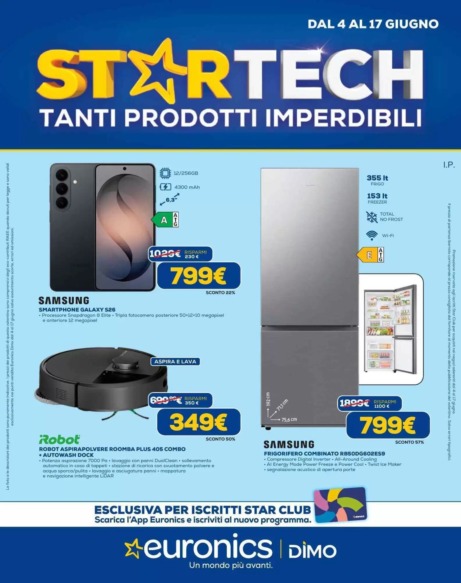 Volantino promozionale Euronics  valide dal 04/06/2026 - Pagina 1.