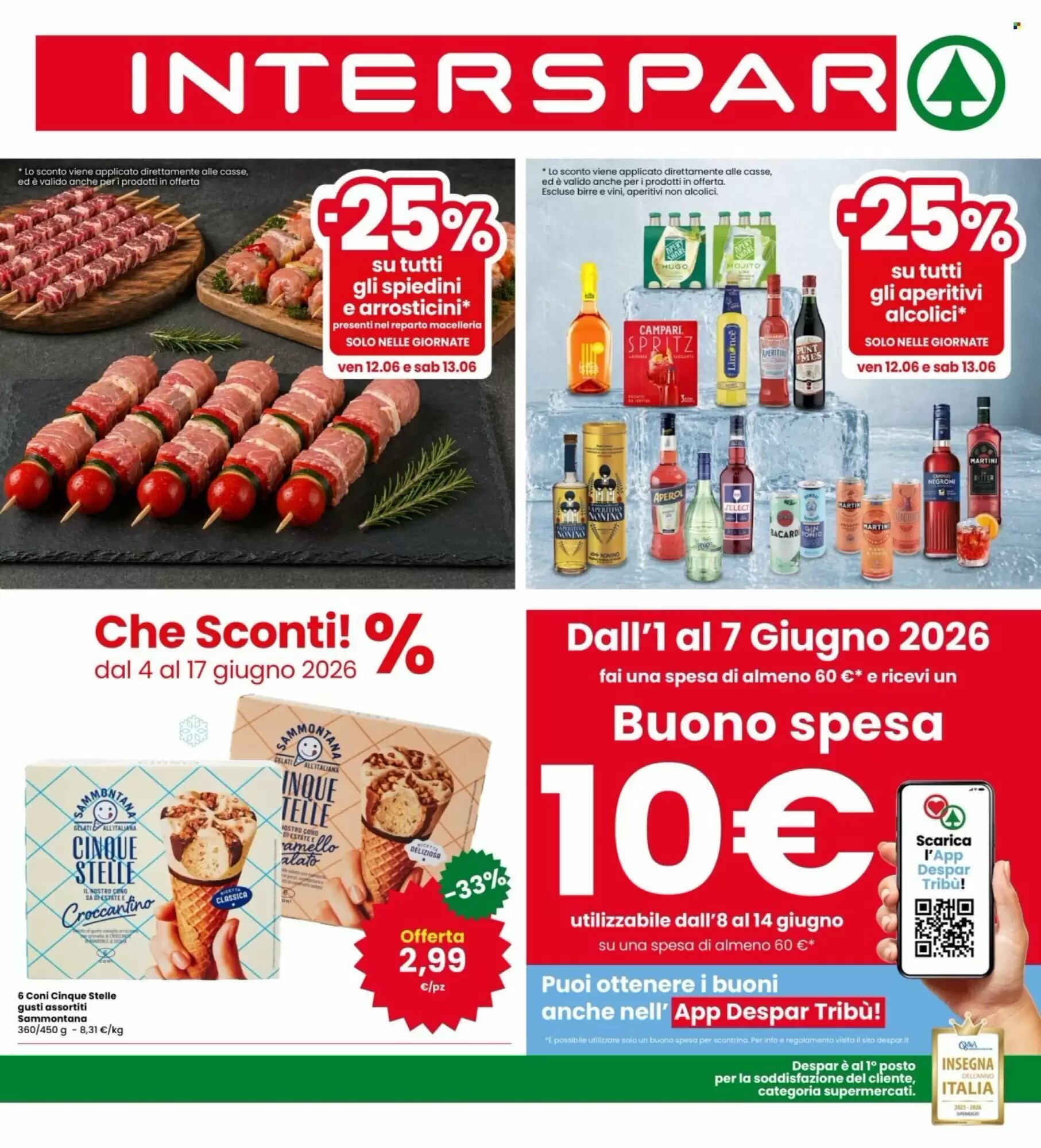 Volantino promozionale Interspar  valide dal 04/06/2026 - Pagina 1.