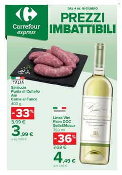 Volantino promozionale Carrefour Express valide dal 04/06/2026