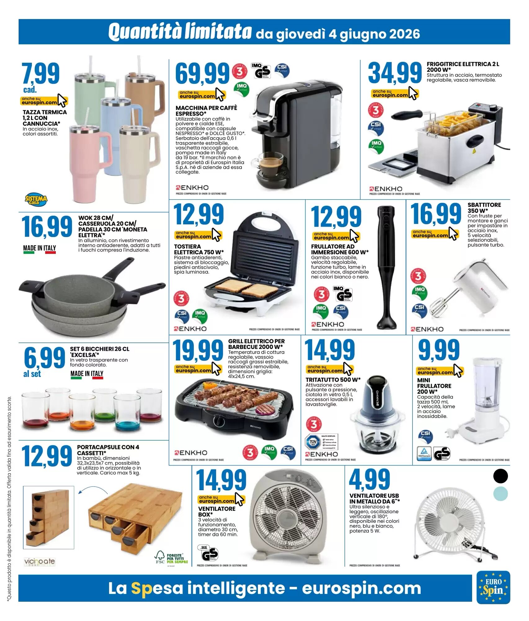 Volantino promozionale Eurospin  valide dal 04/06/2026 - Pagina 13.