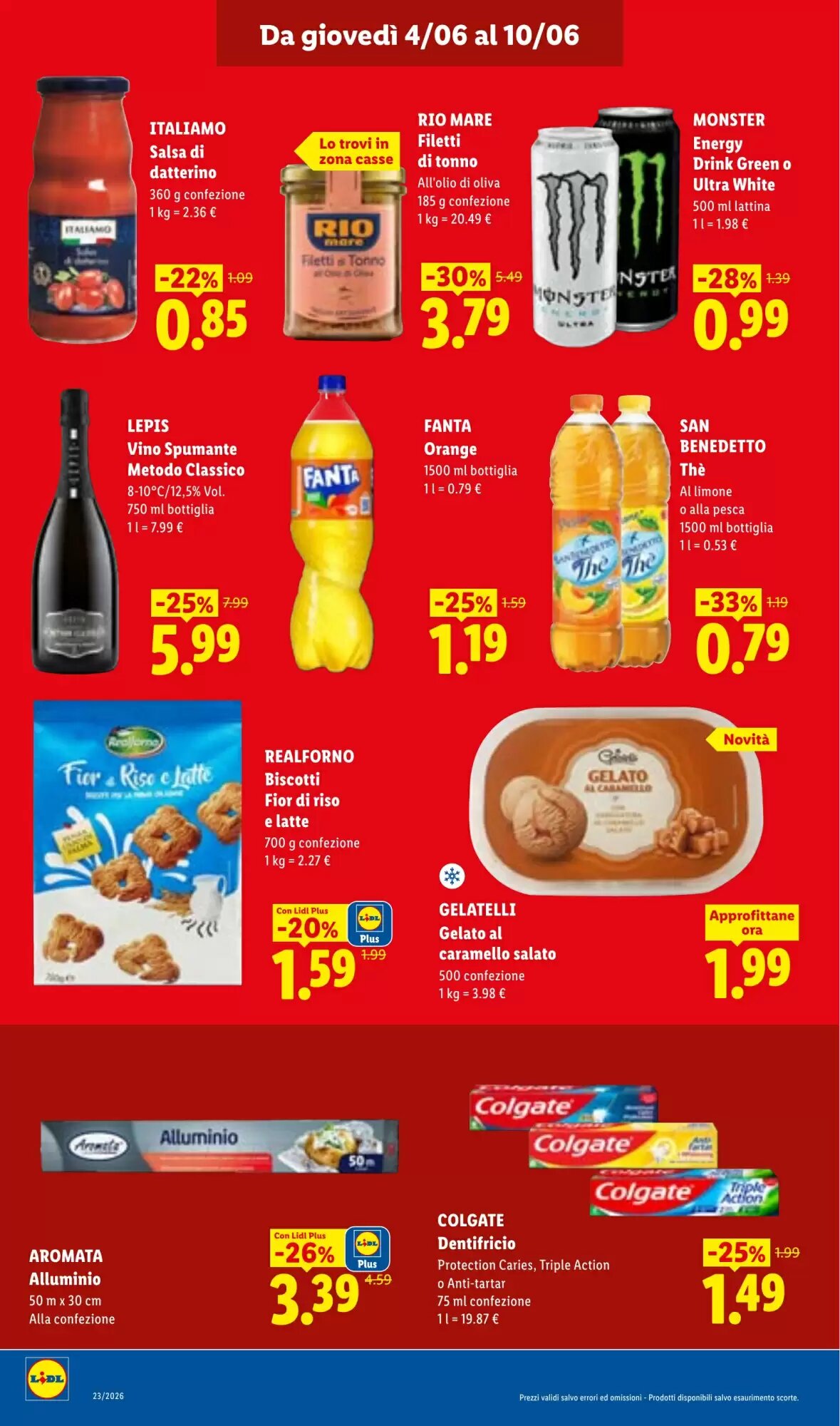 Volantino promozionale Lidl  valide dal 04/06/2026 - Pagina 16.