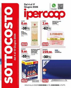 Volantino promozionale Coop Master Alleanza 3.0  valide dal 04/06/2026