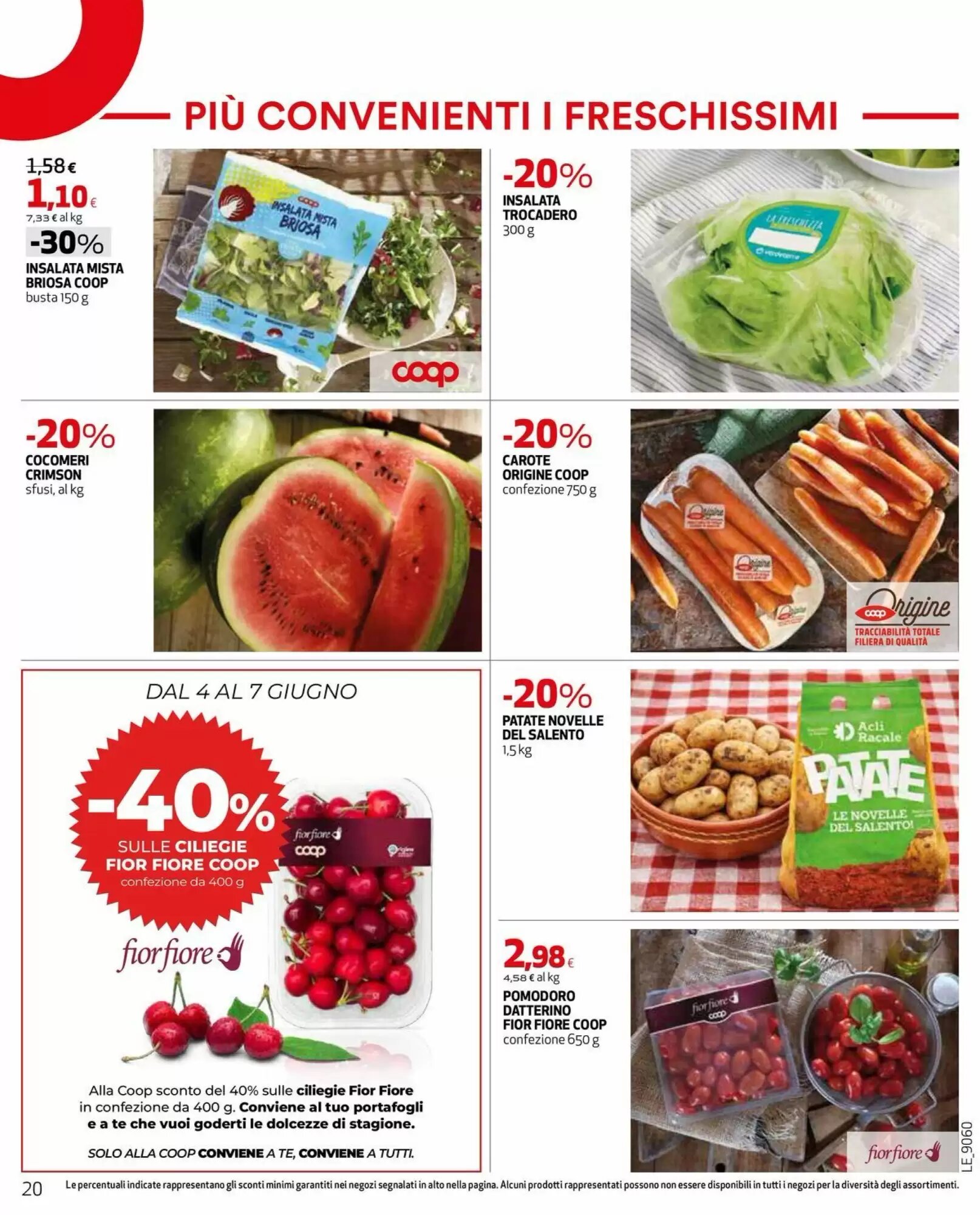 Volantino promozionale Coop Master Alleanza 3.0  valide dal 04/06/2026 - Pagina 20.