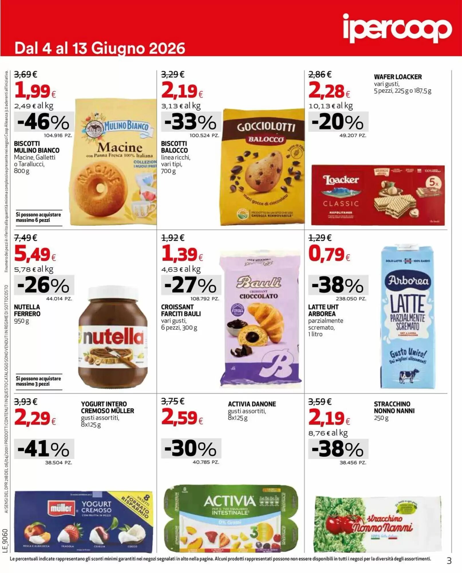 Volantino promozionale Coop Master Alleanza 3.0  valide dal 04/06/2026 - Pagina 3.