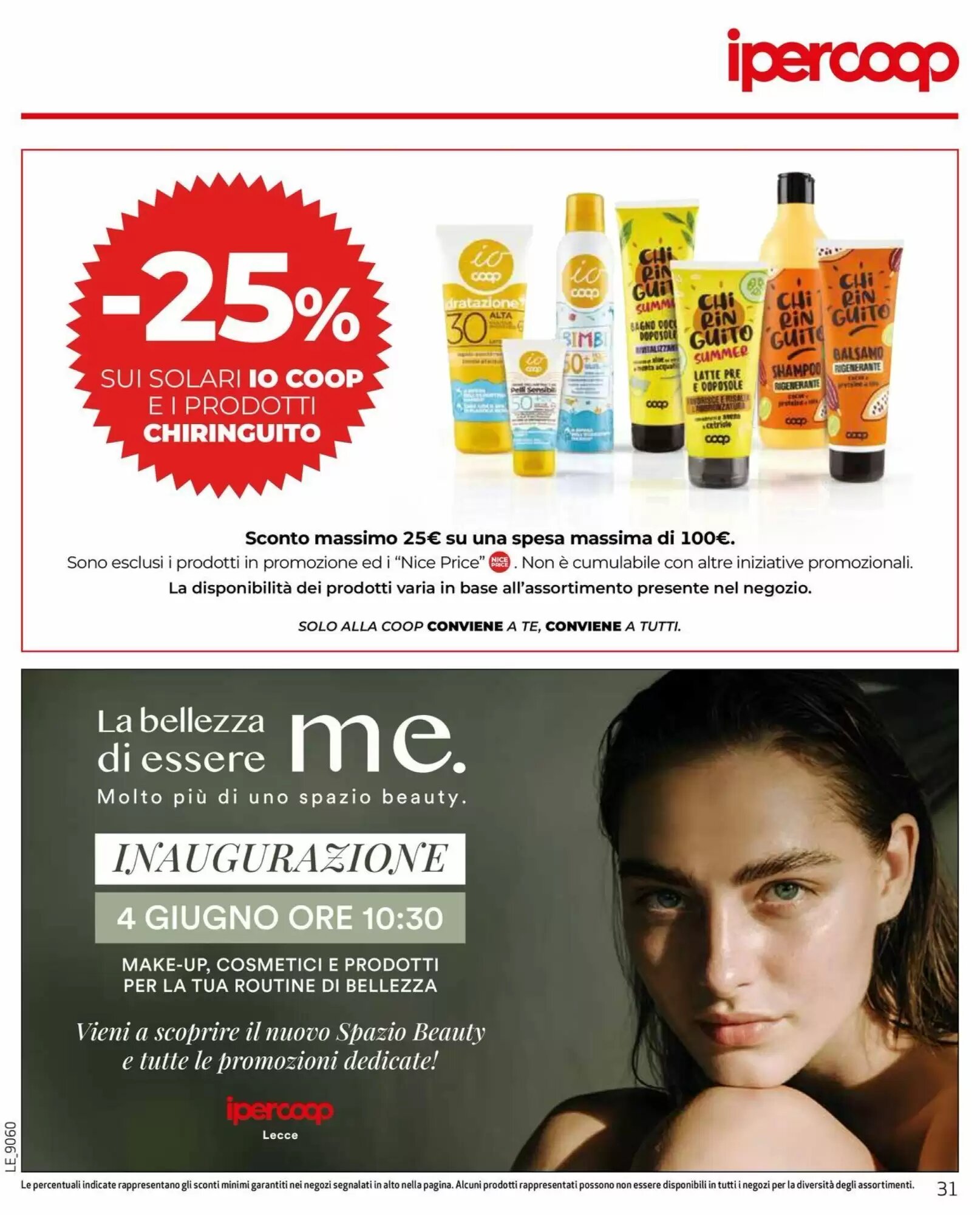 Volantino promozionale Coop Master Alleanza 3.0  valide dal 04/06/2026 - Pagina 31.