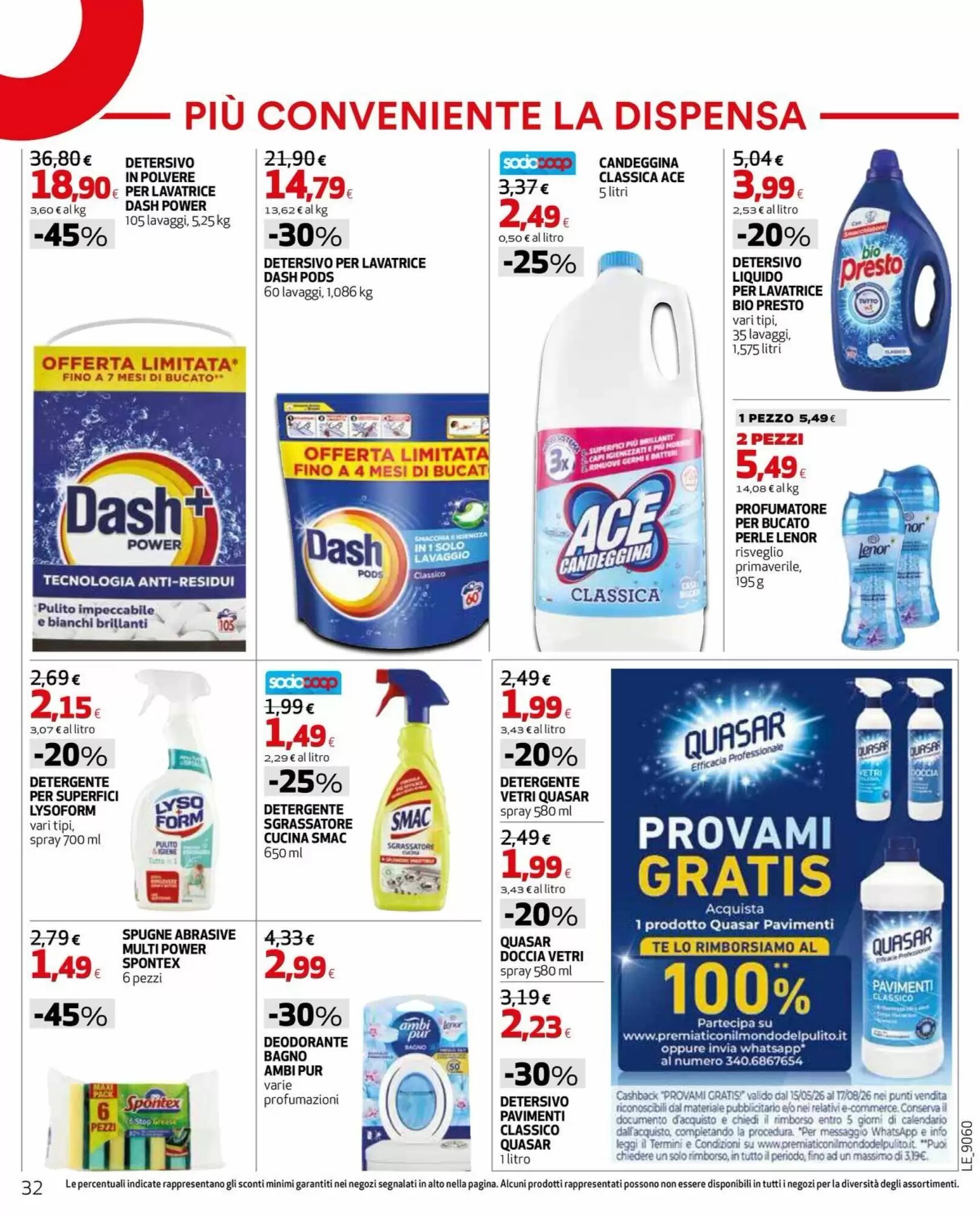 Volantino promozionale Coop Master Alleanza 3.0  valide dal 04/06/2026 - Pagina 32.
