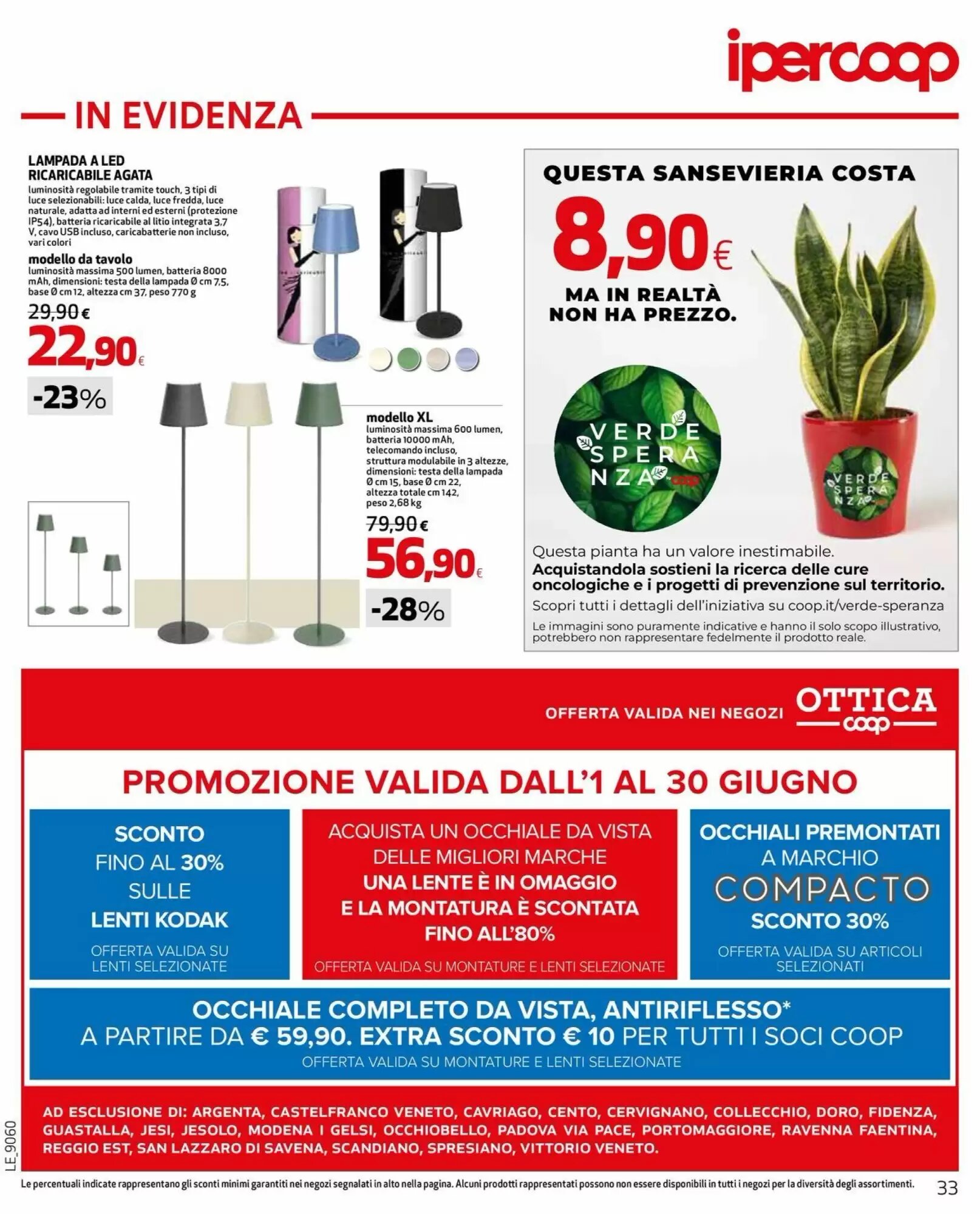 Volantino promozionale Coop Master Alleanza 3.0  valide dal 04/06/2026 - Pagina 33.