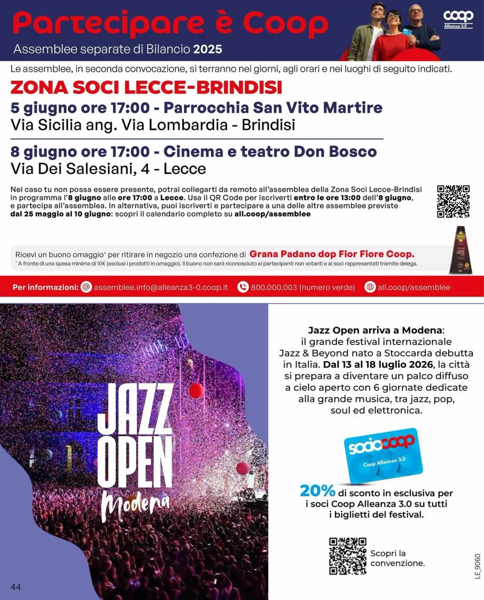 Volantino promozionale Coop Master Alleanza 3.0  valide dal 04/06/2026 - Pagina 44.