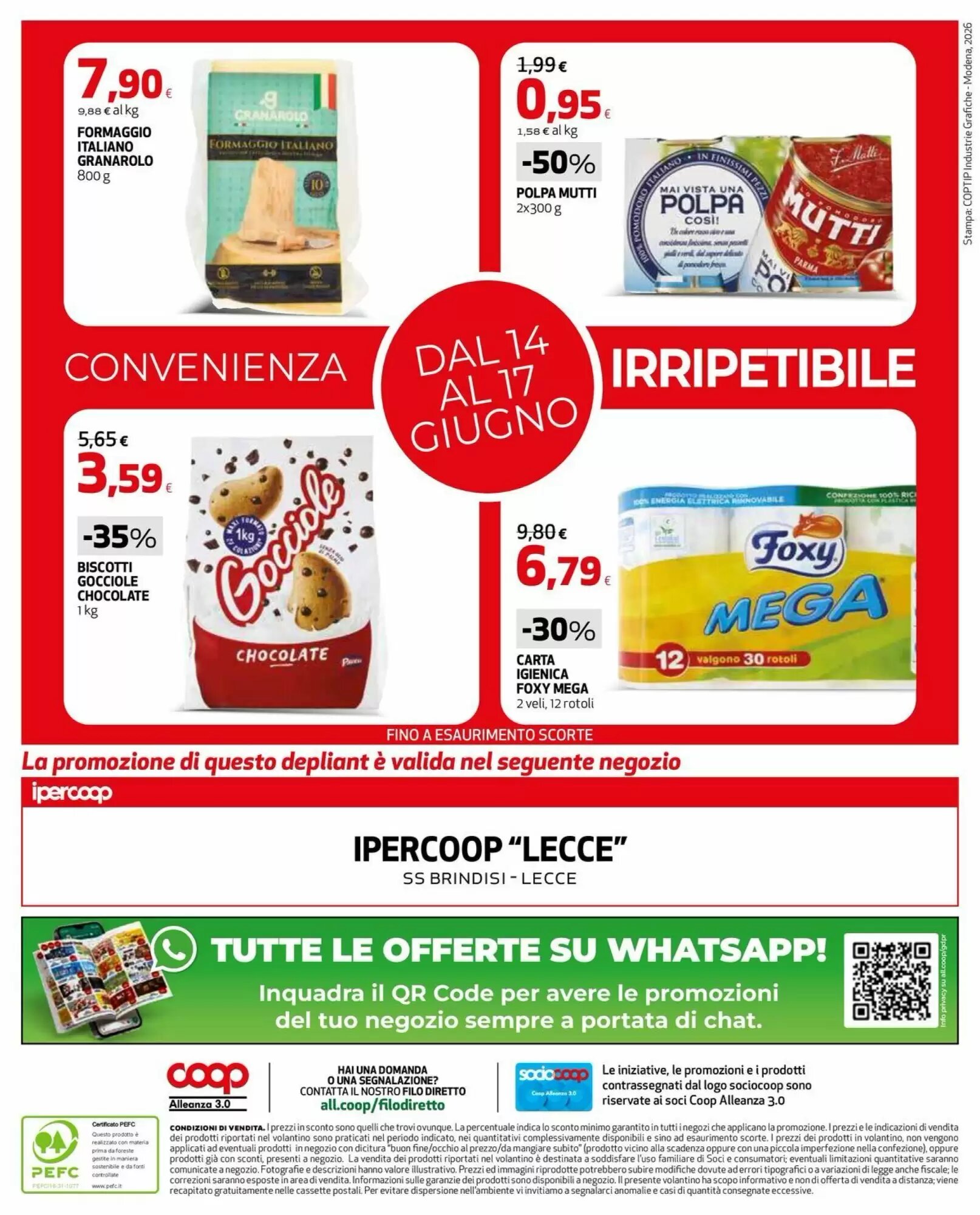 Volantino promozionale Coop Master Alleanza 3.0  valide dal 04/06/2026 - Pagina 49.