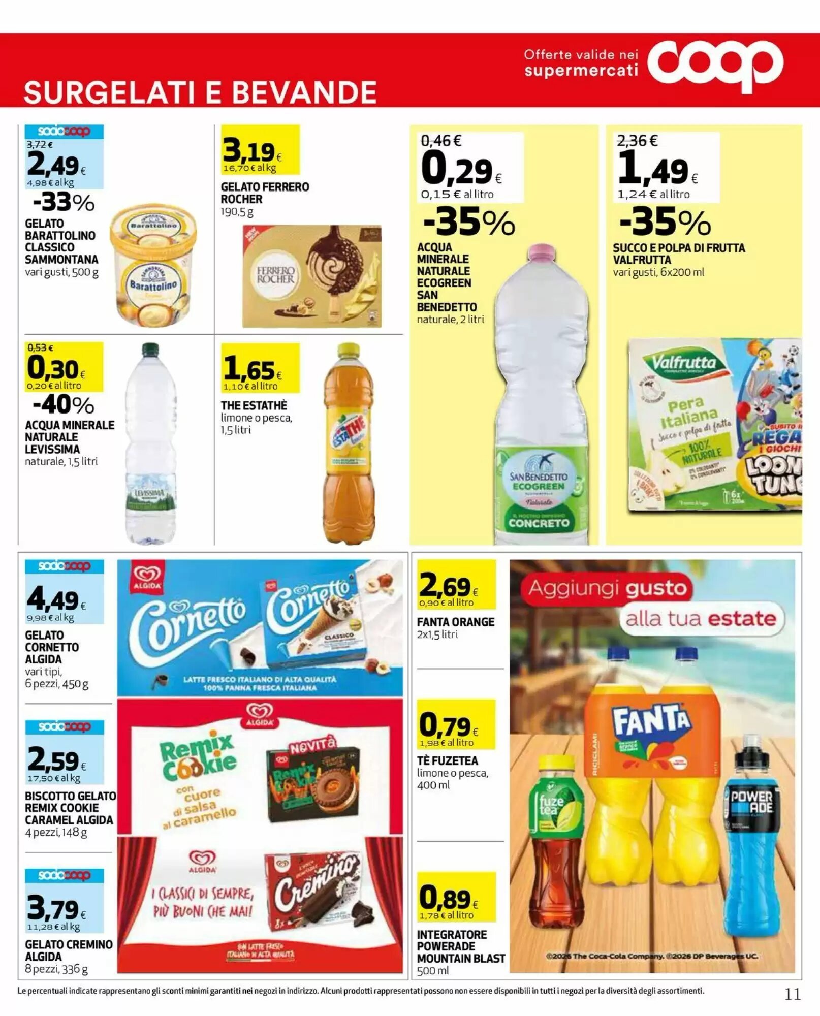 Volantino promozionale Coop Master Alleanza 3.0  valide dal 04/06/2026 - Pagina 11.