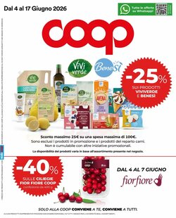 Volantino promozionale Coop Master Alleanza 3.0  valide dal 04/06/2026
