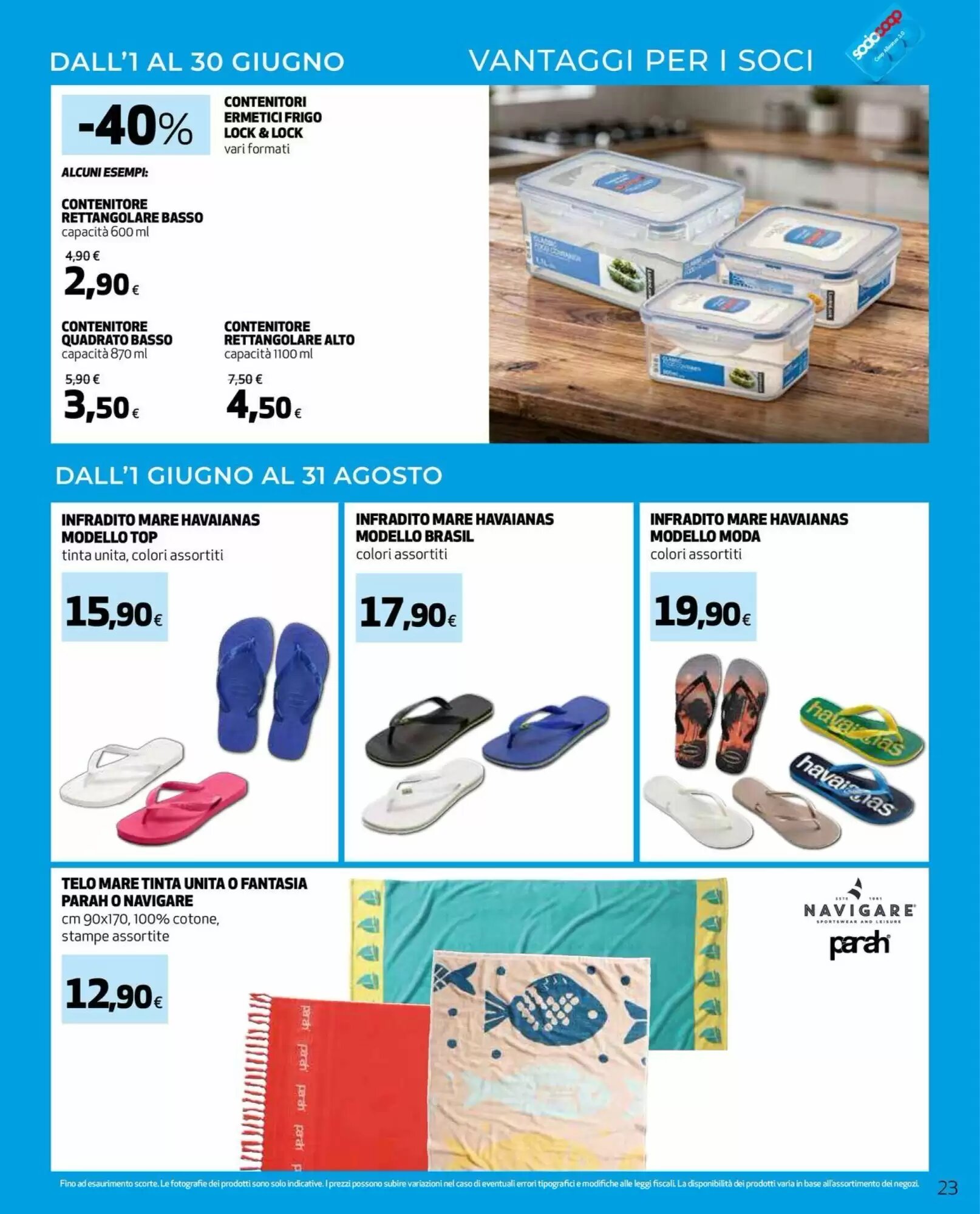 Volantino promozionale Coop Master Alleanza 3.0  valide dal 04/06/2026 - Pagina 23.