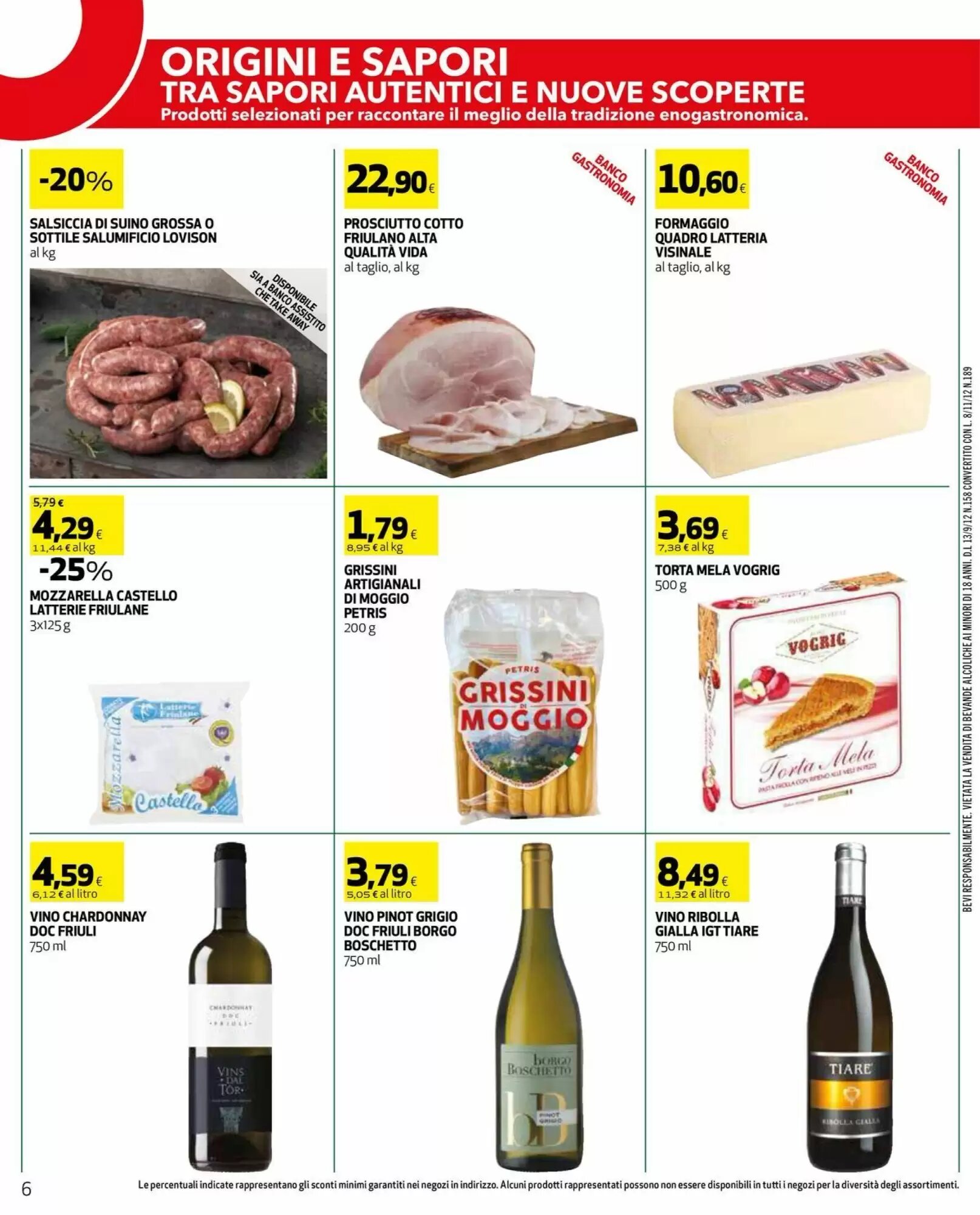 Volantino promozionale Coop Master Alleanza 3.0  valide dal 04/06/2026 - Pagina 6.