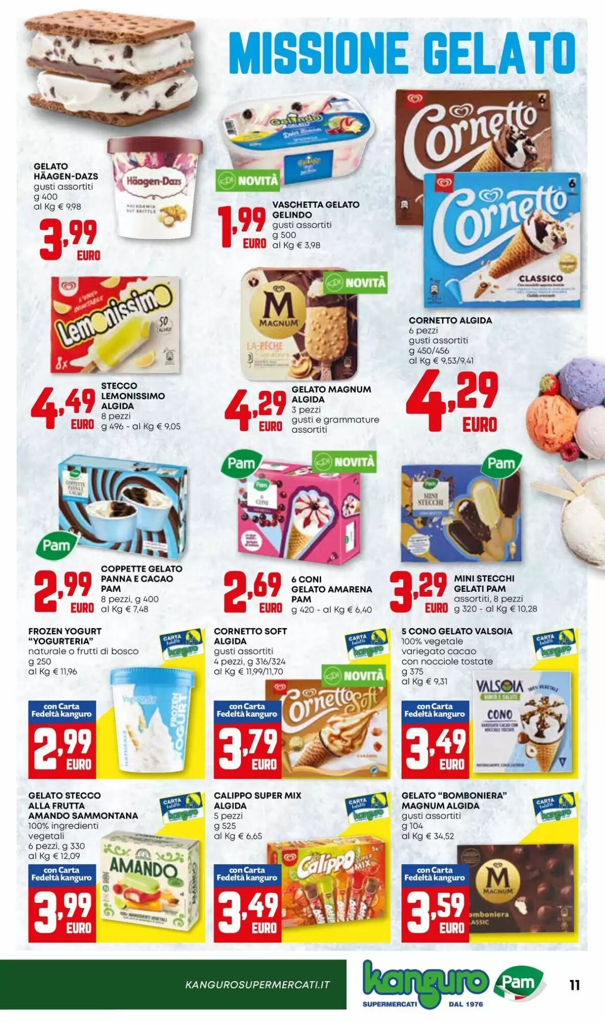 Volantino promozionale Kanguro  valide dal 04/06/2026 - Pagina 11.