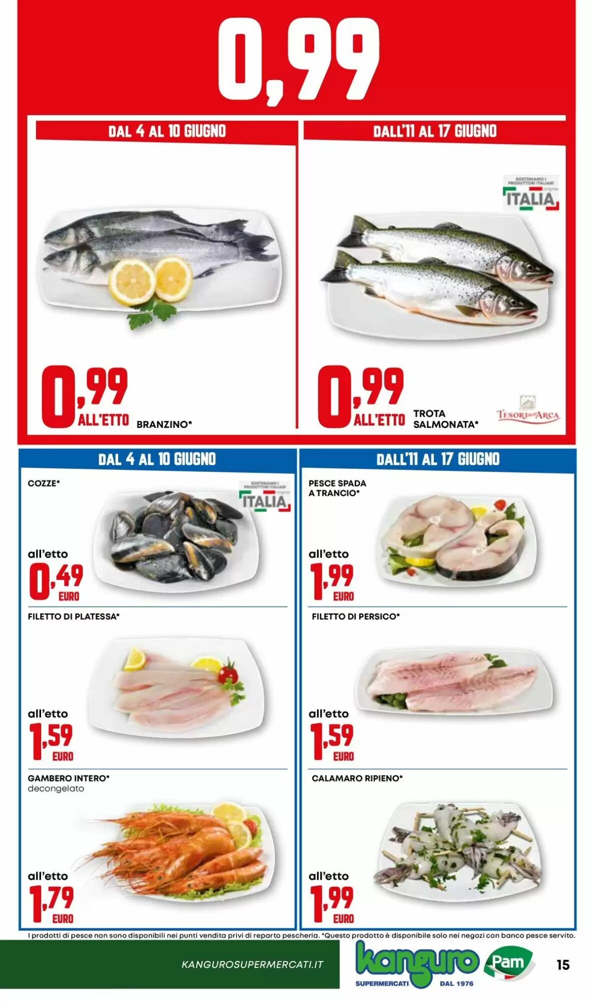 Volantino promozionale Kanguro  valide dal 04/06/2026 - Pagina 15.