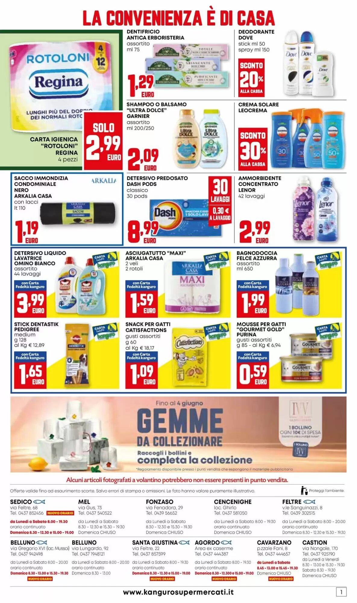Volantino promozionale Kanguro  valide dal 04/06/2026 - Pagina 16.
