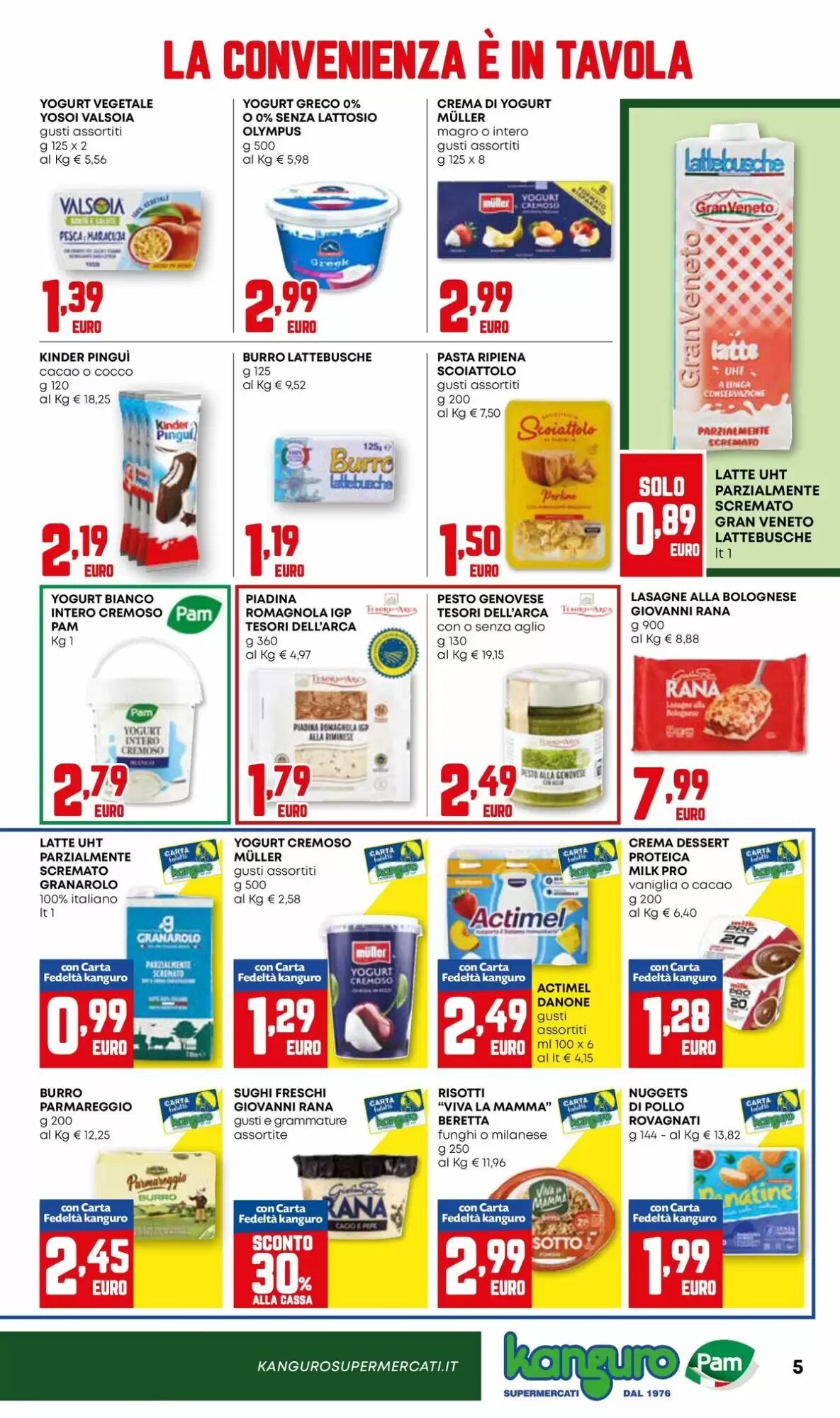Volantino promozionale Kanguro  valide dal 04/06/2026 - Pagina 5.