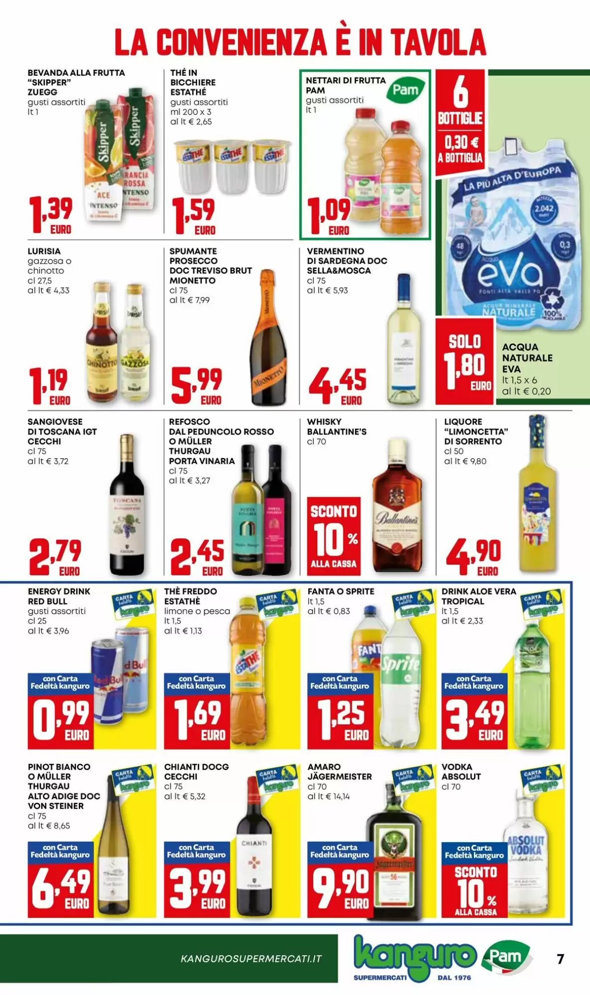 Volantino promozionale Kanguro  valide dal 04/06/2026 - Pagina 7.