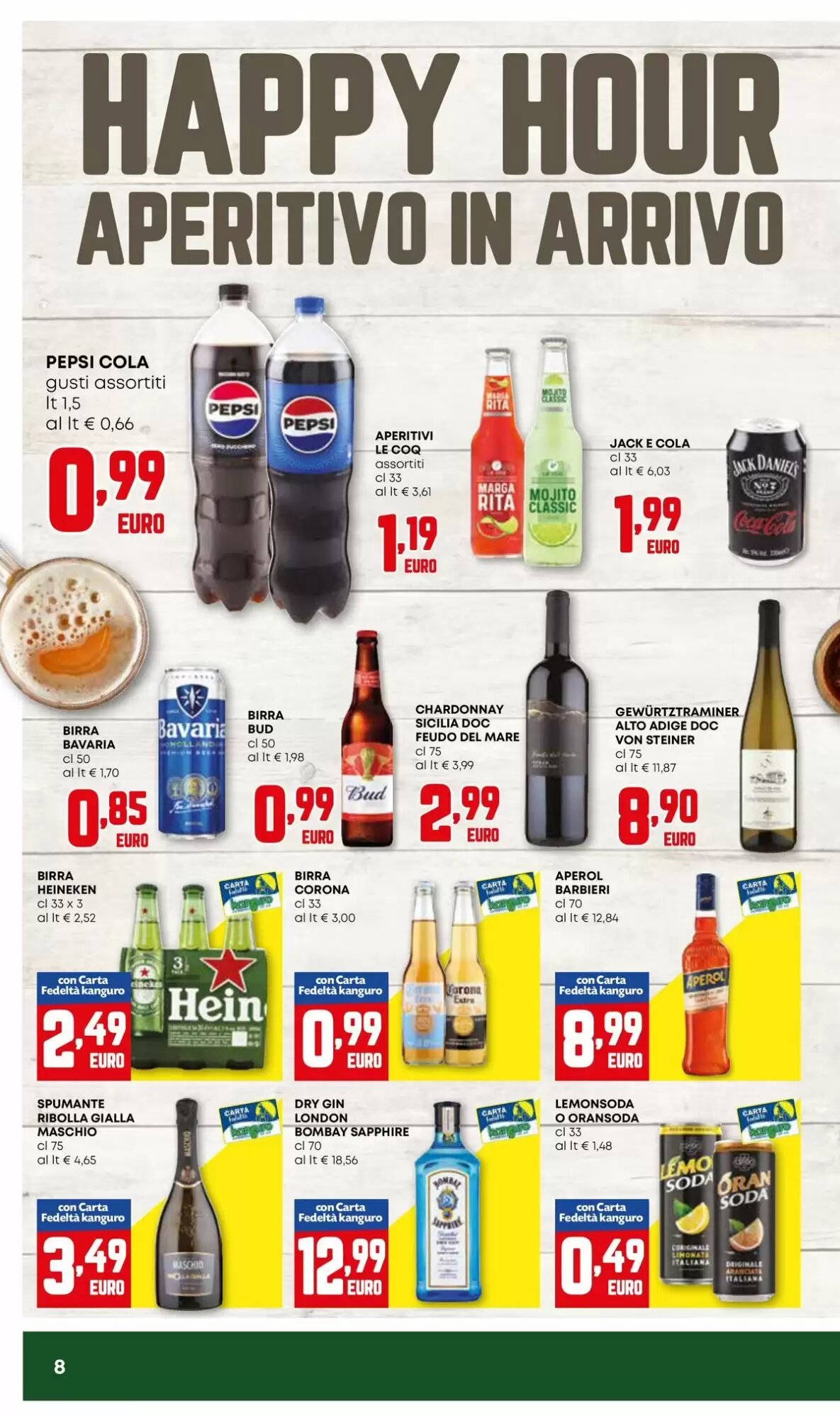 Volantino promozionale Kanguro  valide dal 04/06/2026 - Pagina 8.