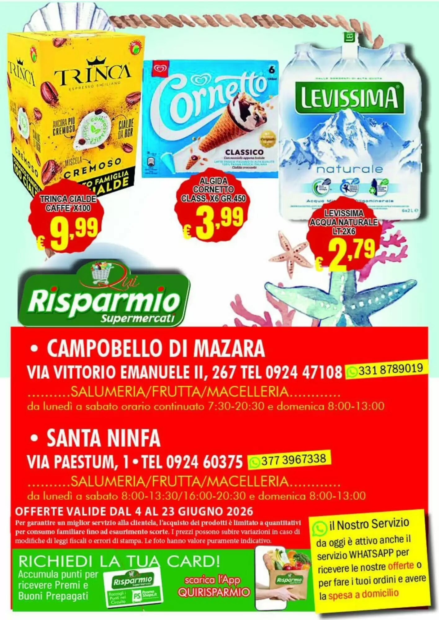 Volantino promozionale Risparmio Supermercati  valide dal 04/06/2026 - Pagina 8.