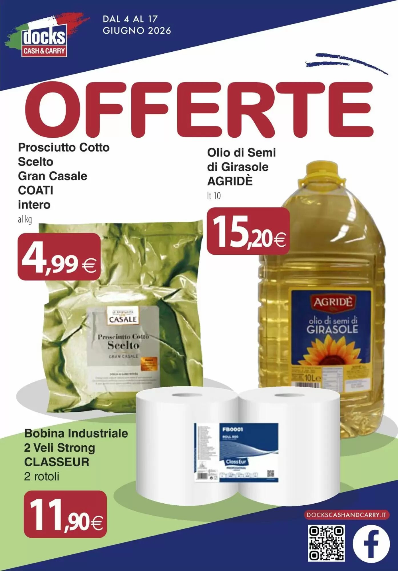 Volantino promozionale Docks Cash&Carry  valide dal 04/06/2026 - Pagina 1.