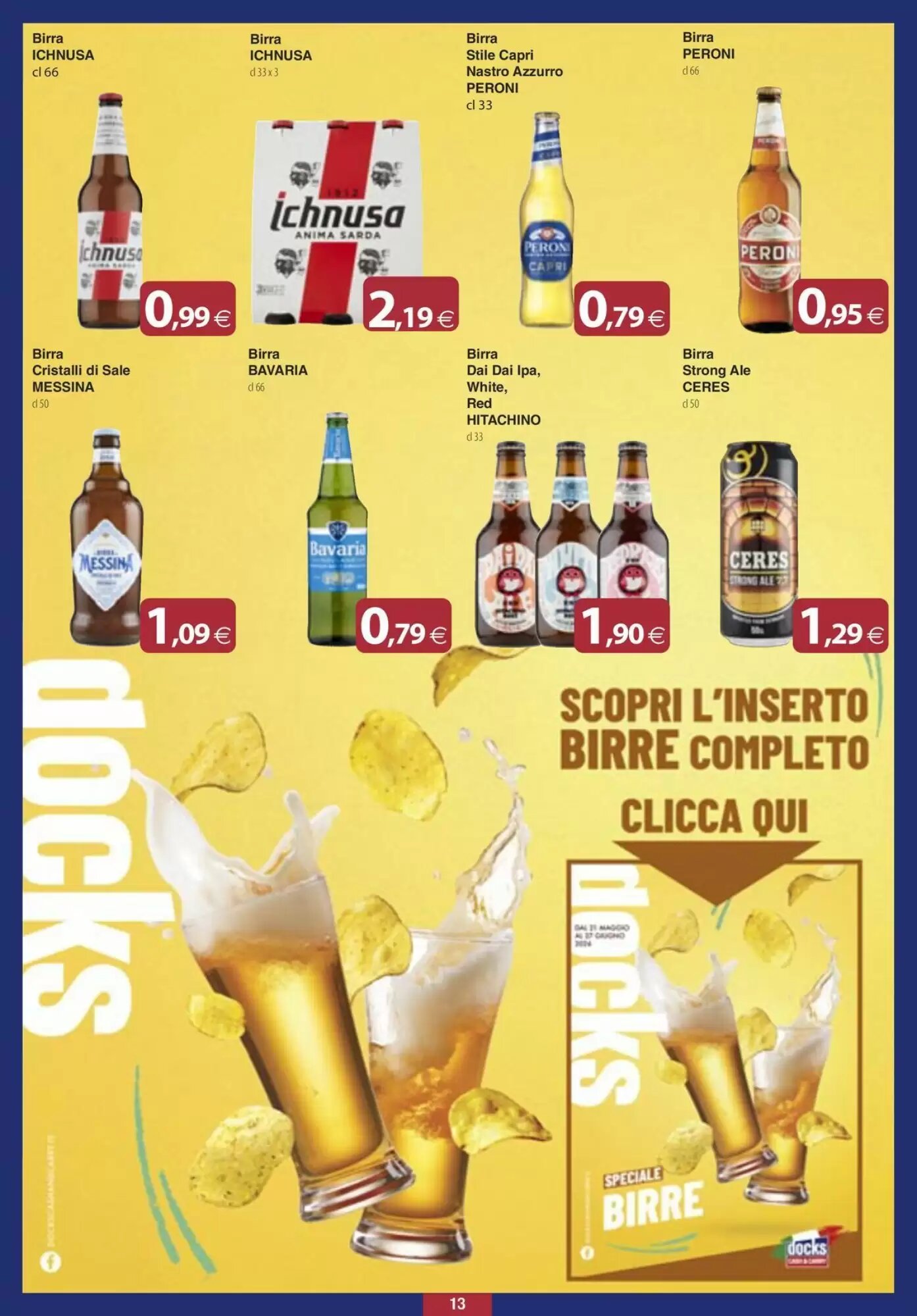 Volantino promozionale Docks Cash&Carry  valide dal 04/06/2026 - Pagina 13.