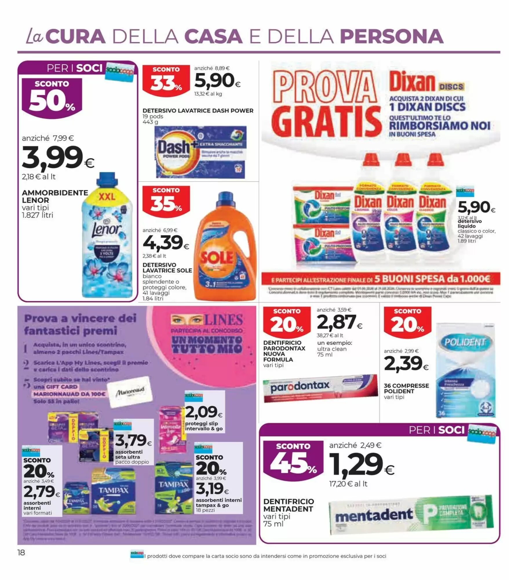 Volantino promozionale Coop  valide dal 04/06/2026 - Pagina 18.