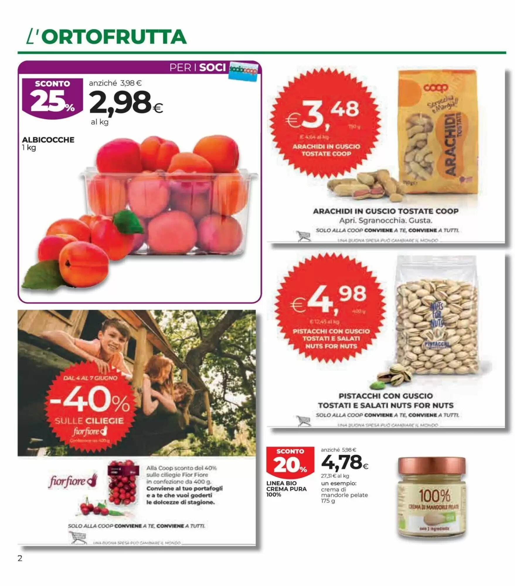 Volantino promozionale Coop  valide dal 04/06/2026 - Pagina 2.