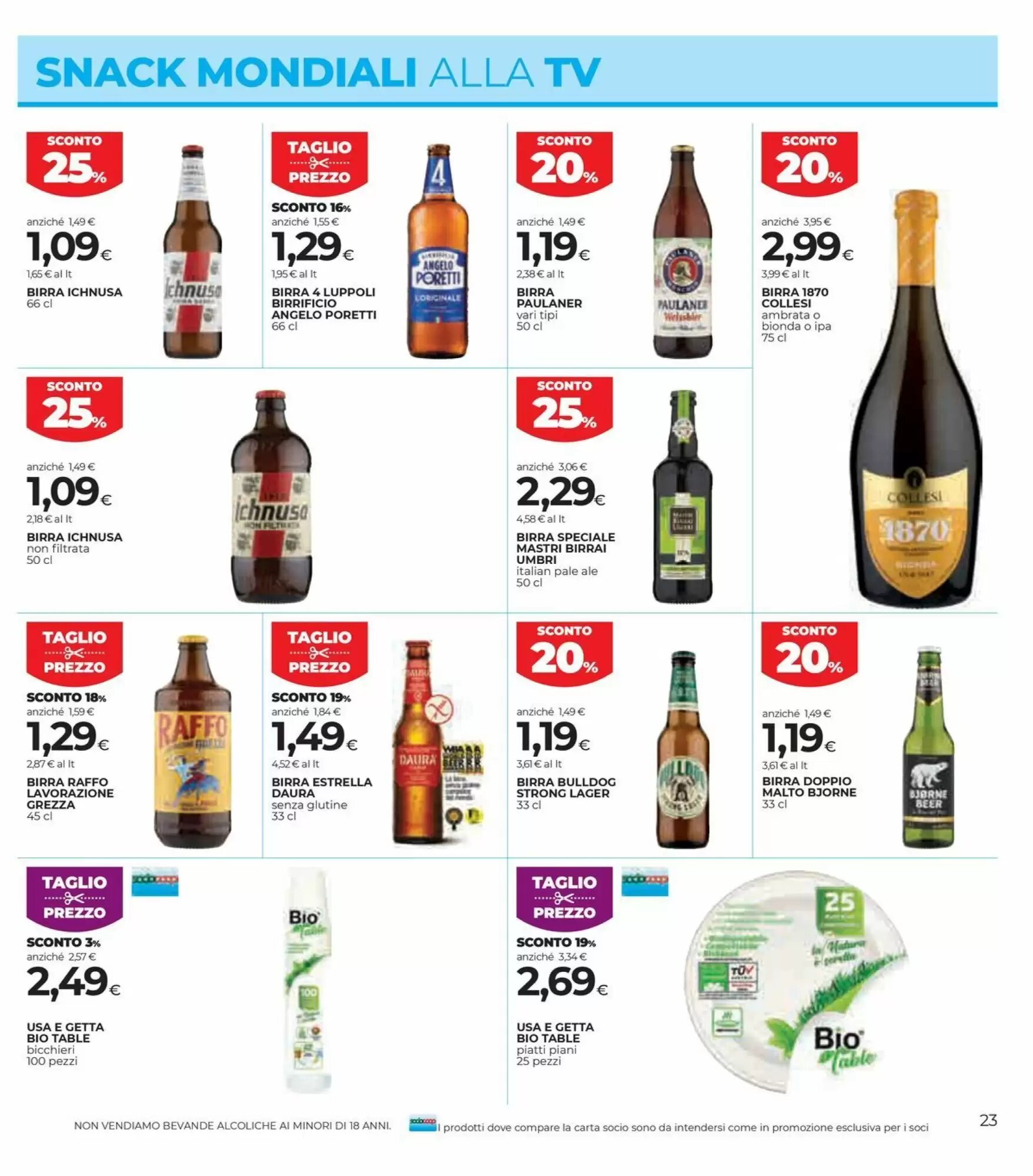 Volantino promozionale Coop  valide dal 04/06/2026 - Pagina 23.