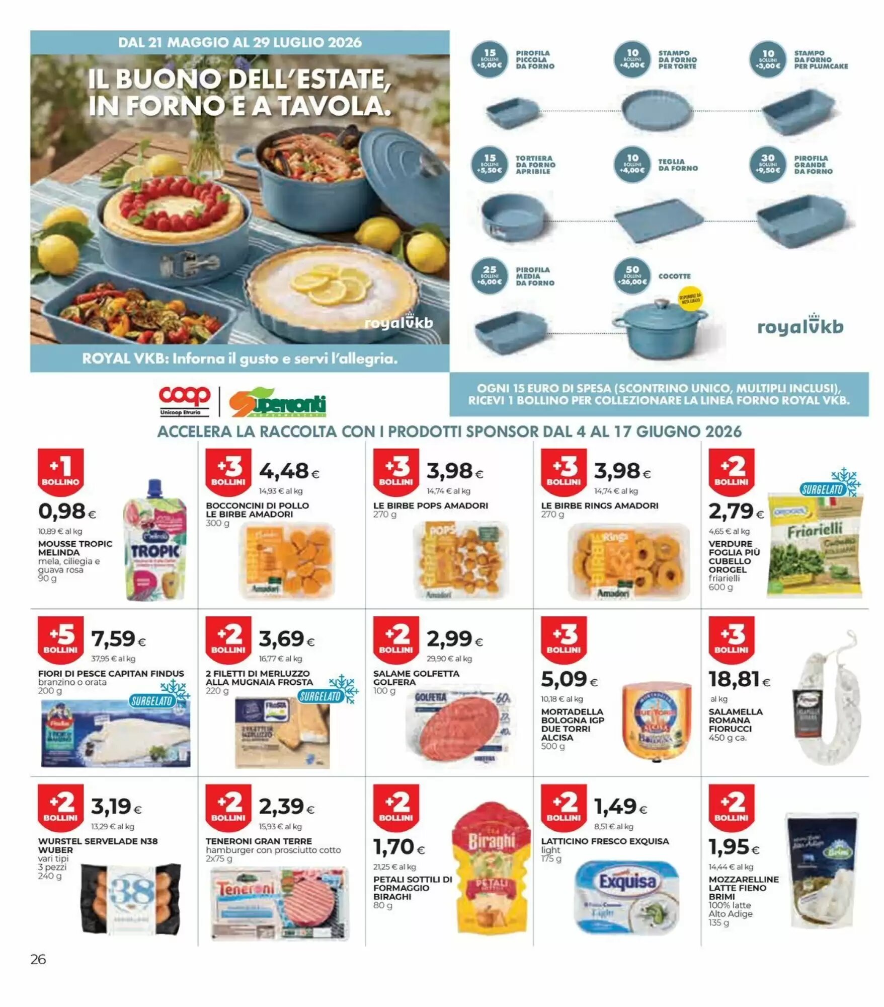Volantino promozionale Coop  valide dal 04/06/2026 - Pagina 26.