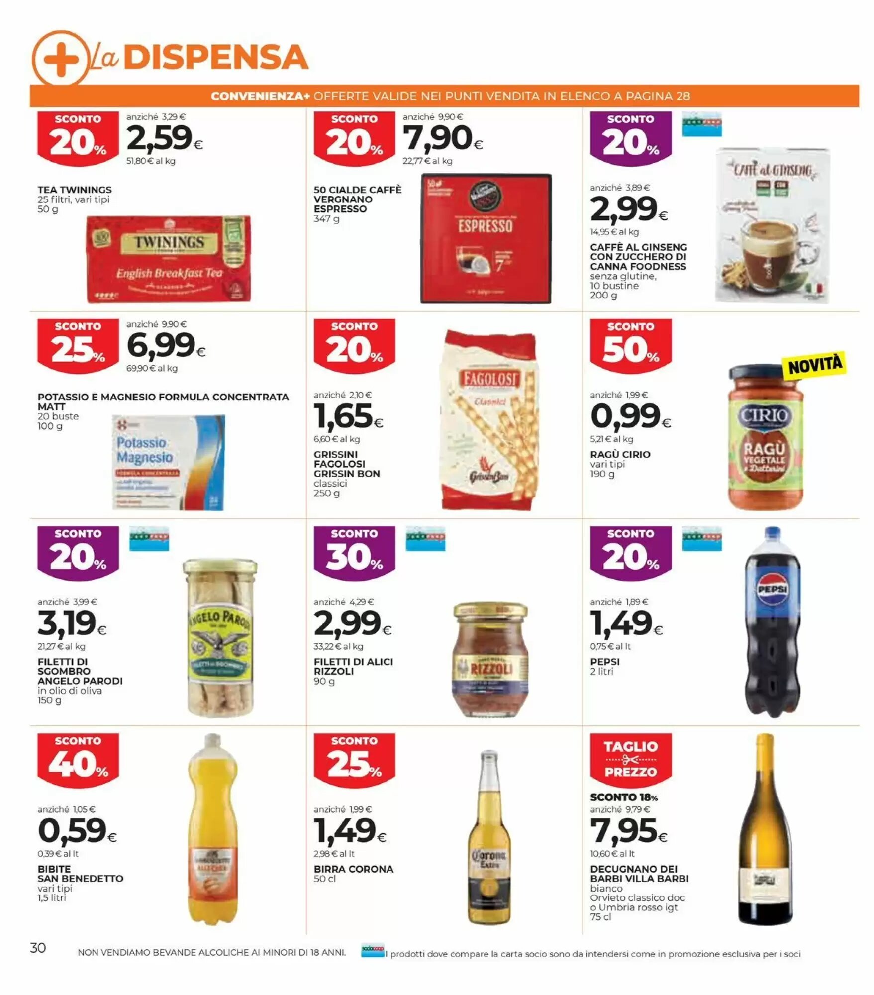 Volantino promozionale Coop  valide dal 04/06/2026 - Pagina 30.