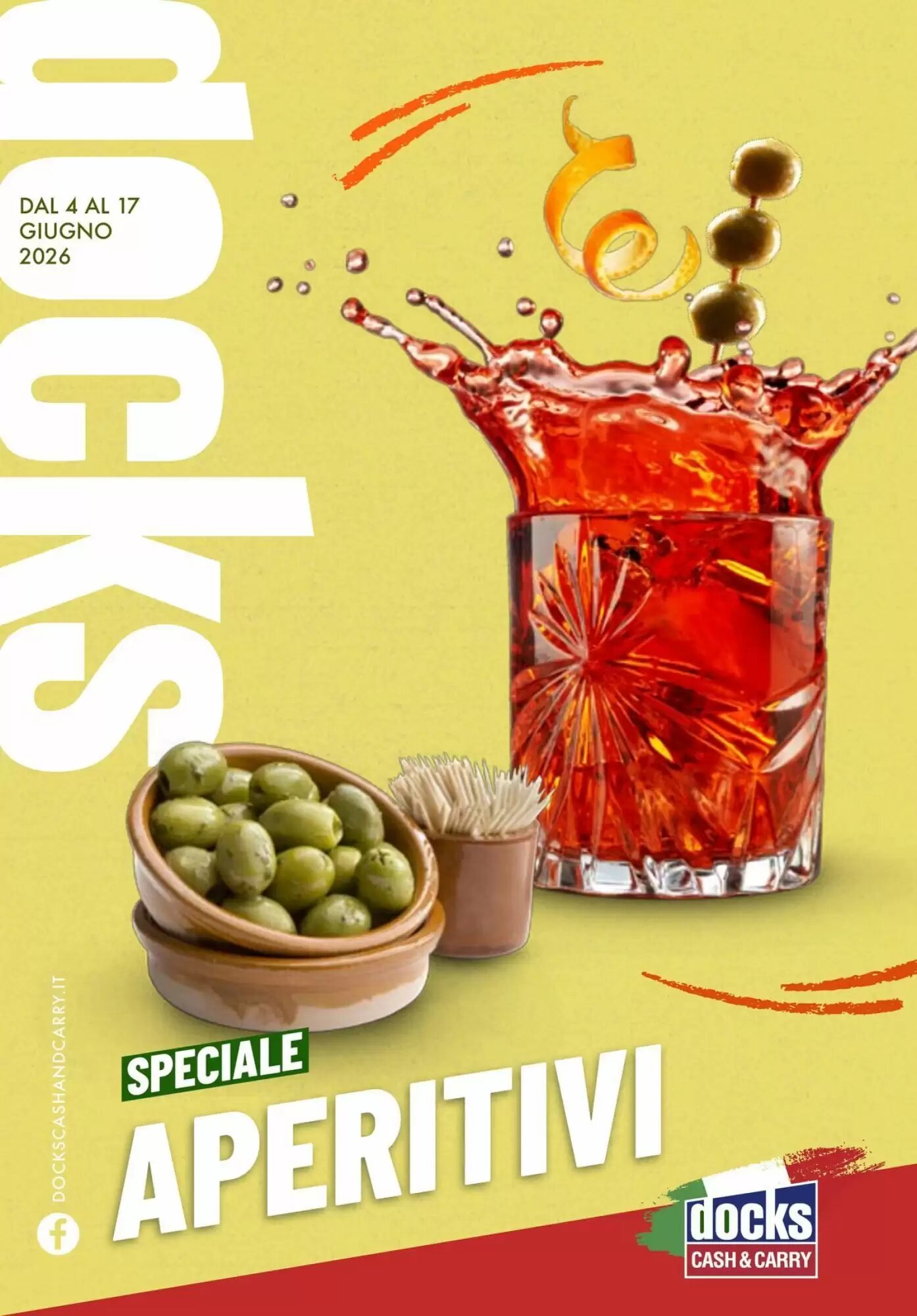Volantino promozionale Docks Cash&Carry valide dal 04/06/2026 - Pagina 1.