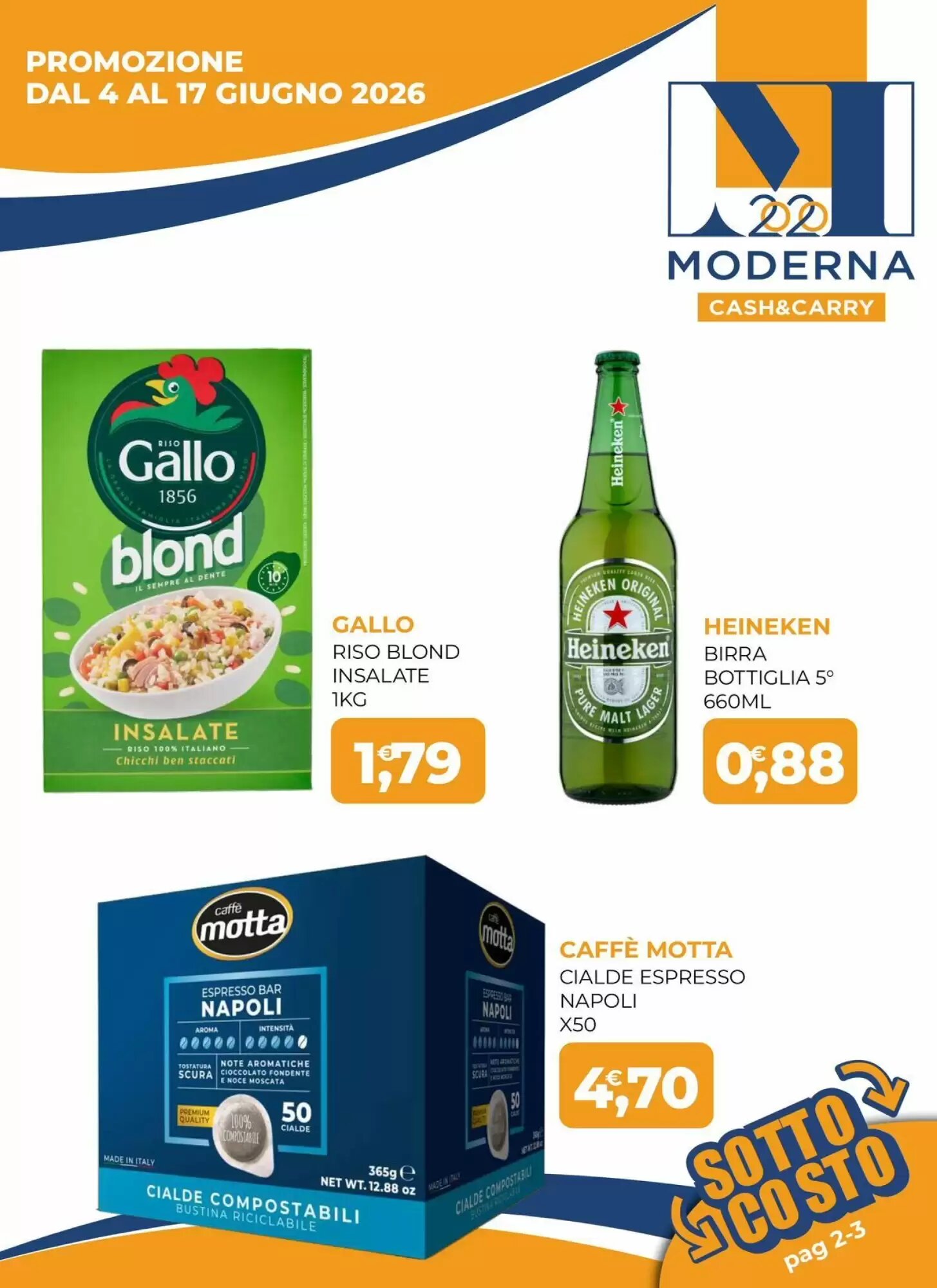 Volantino promozionale Moderna valide dal 04/06/2026 - Pagina 1.
