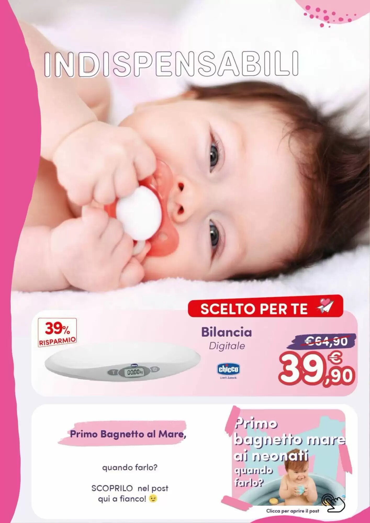 Volantino promozionale B di Bimbi  valide dal 04/06/2026 - Pagina 22.