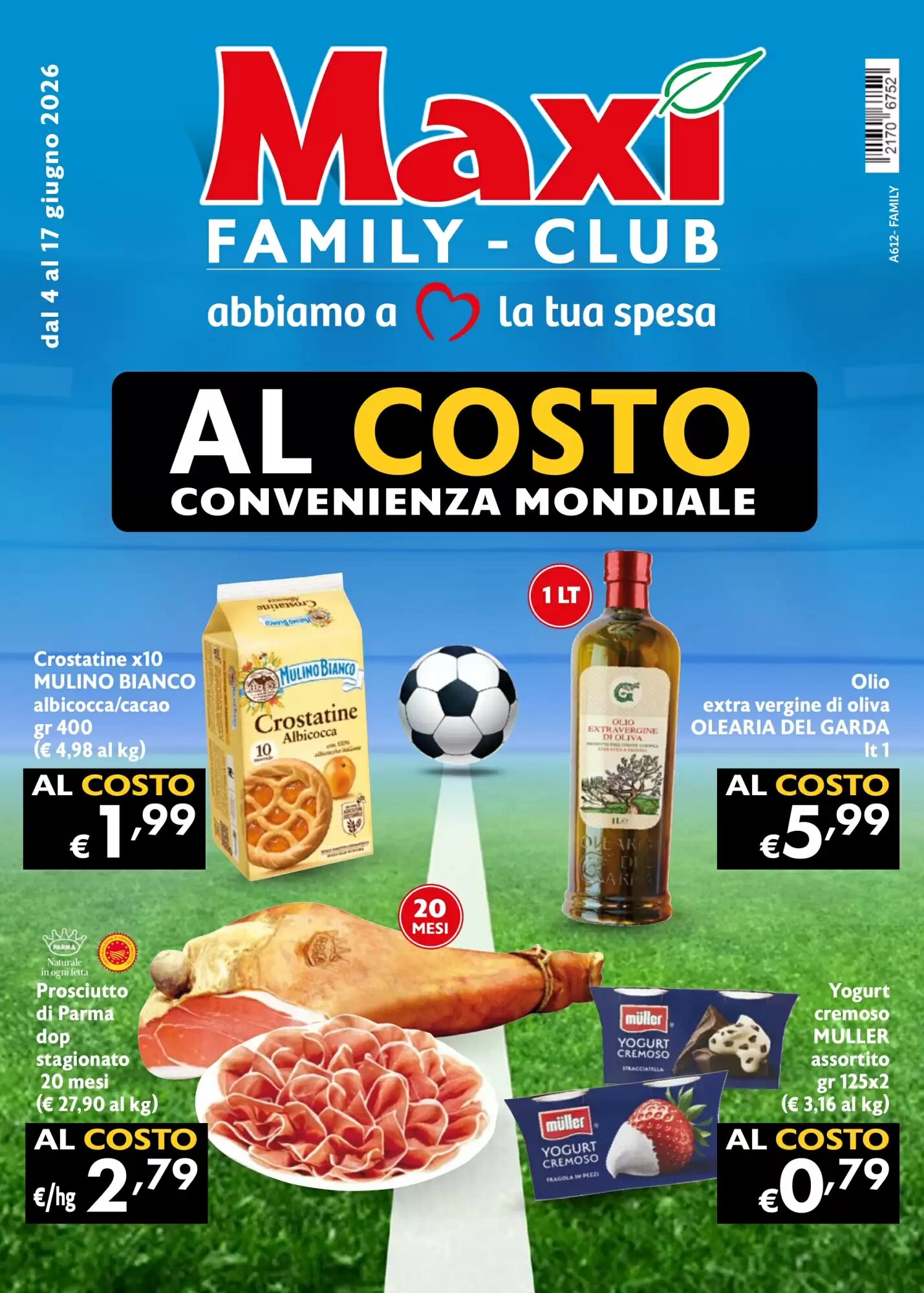 Volantino promozionale Maxi Family  valide dal 04/06/2026 - Pagina 1.