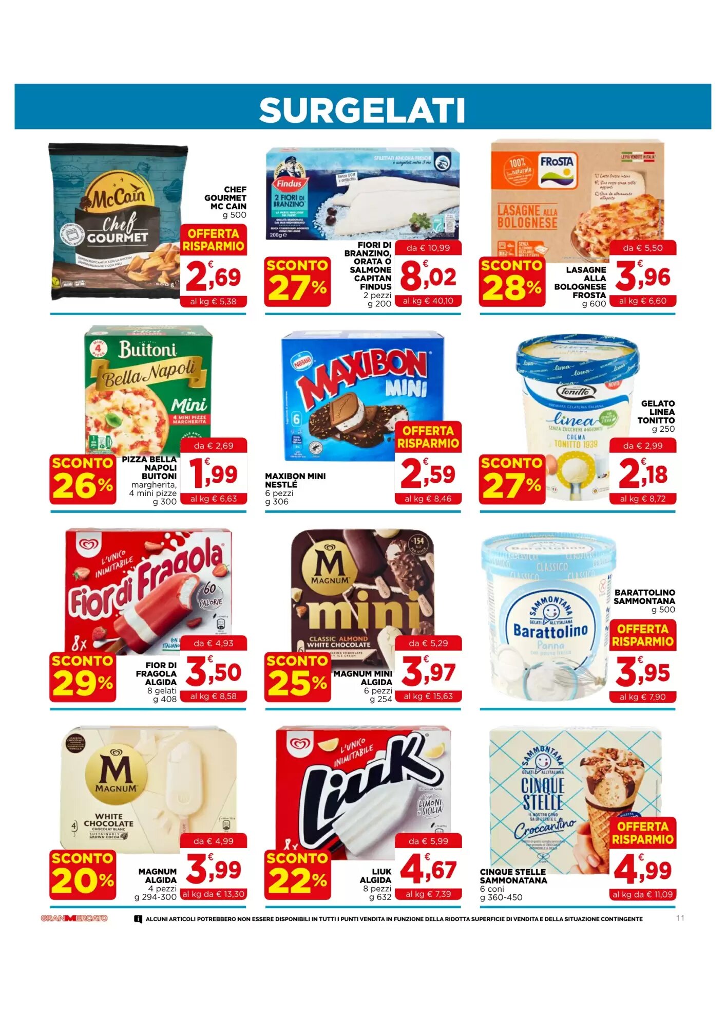 Volantino promozionale Gran mercato  valide dal 04/06/2026 - Pagina 11.