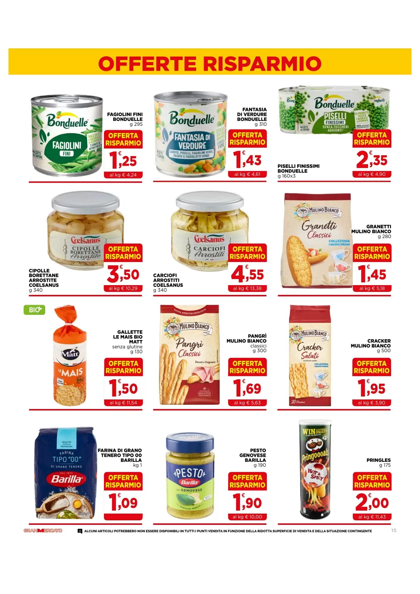 Volantino promozionale Gran mercato  valide dal 04/06/2026 - Pagina 15.