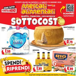 Volantino promozionale Mercati Alimentari  valide dal 04/06/2026