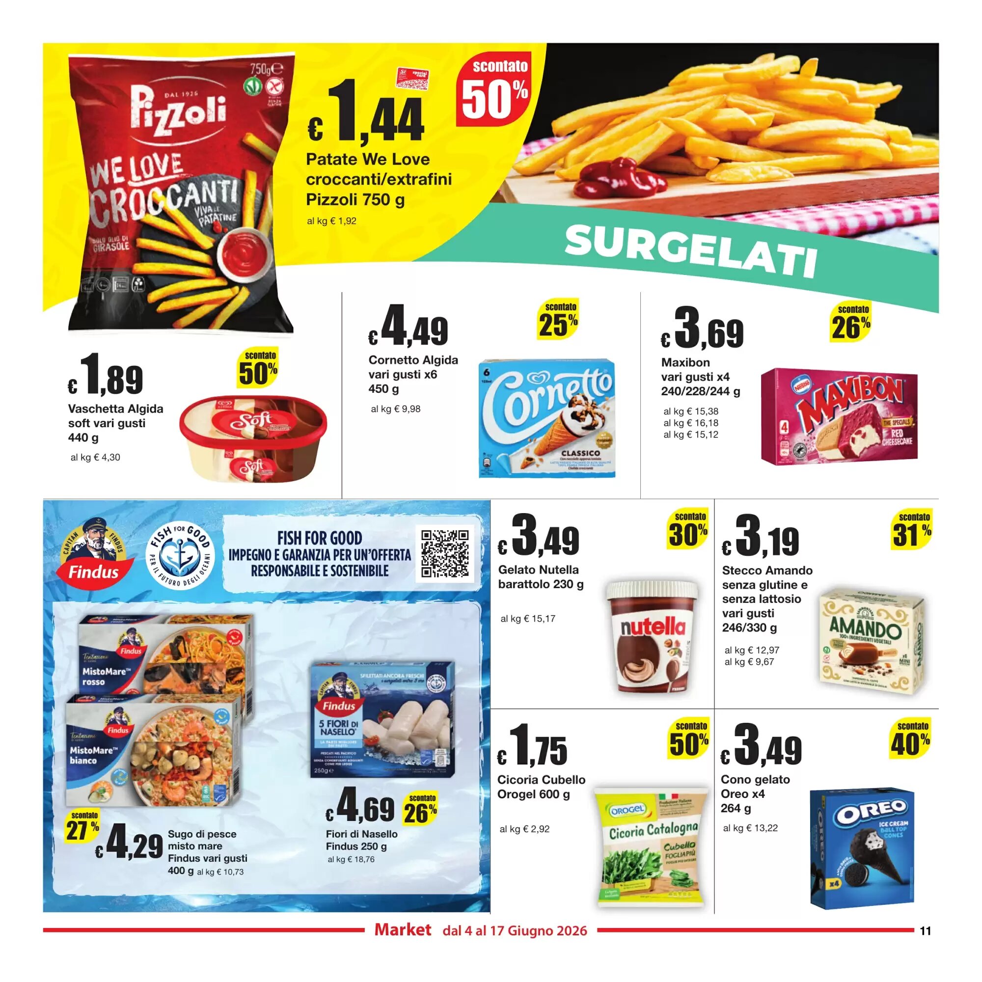 Volantino promozionale Sì con te  valide dal 04/06/2026 - Pagina 11.