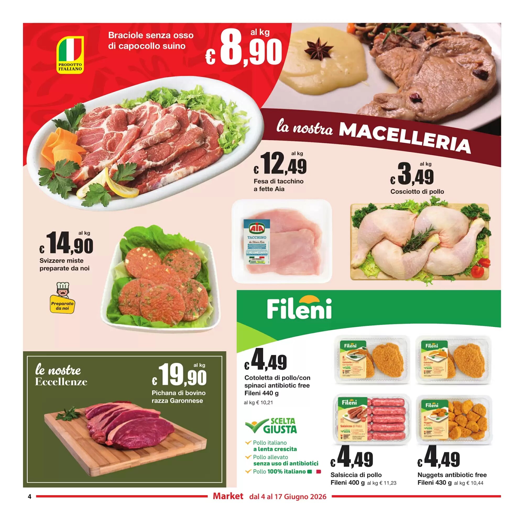 Volantino promozionale Sì con te  valide dal 04/06/2026 - Pagina 4.