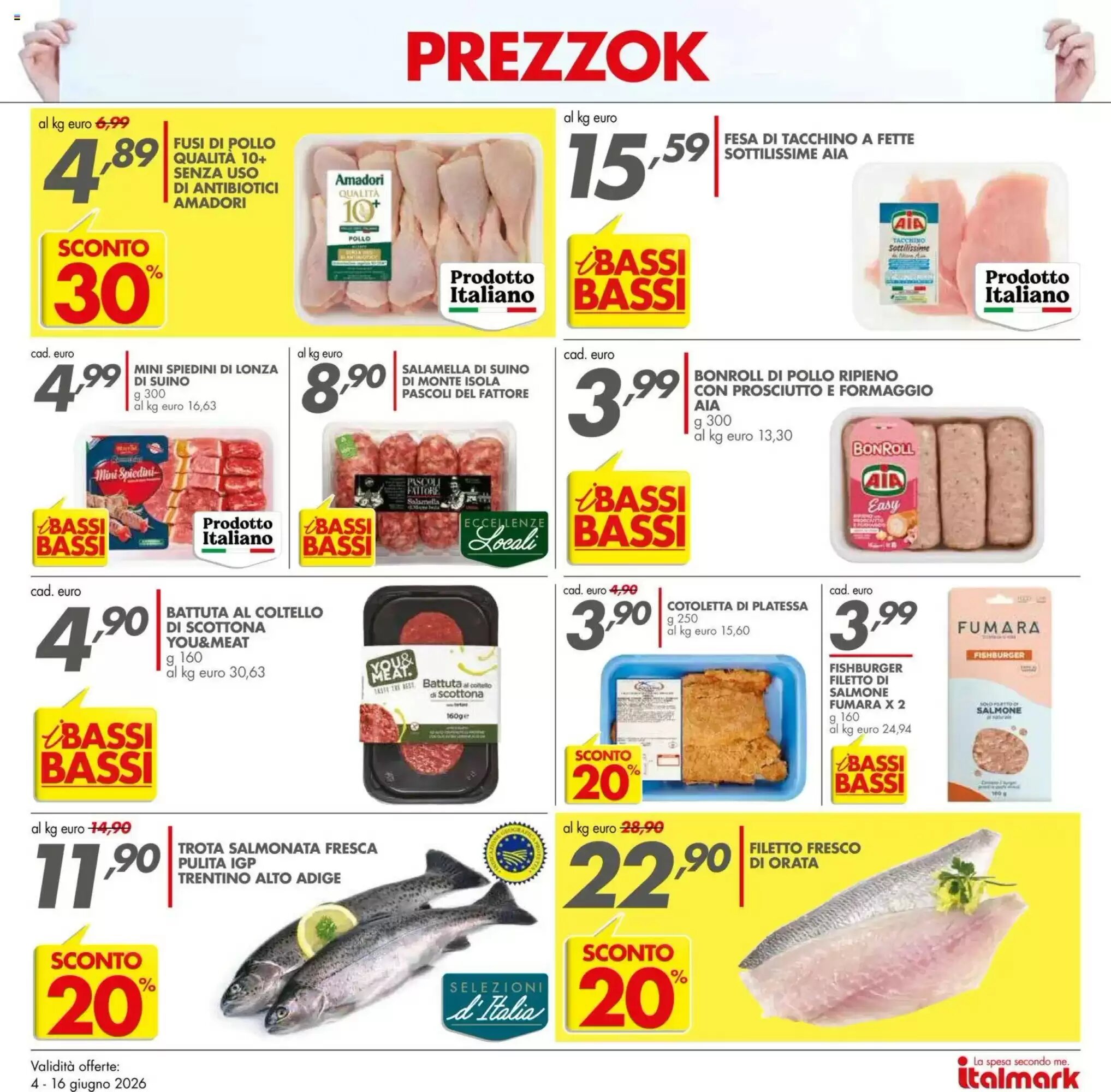 Volantino promozionale Italmark  valide dal 04/06/2026 - Pagina 16.