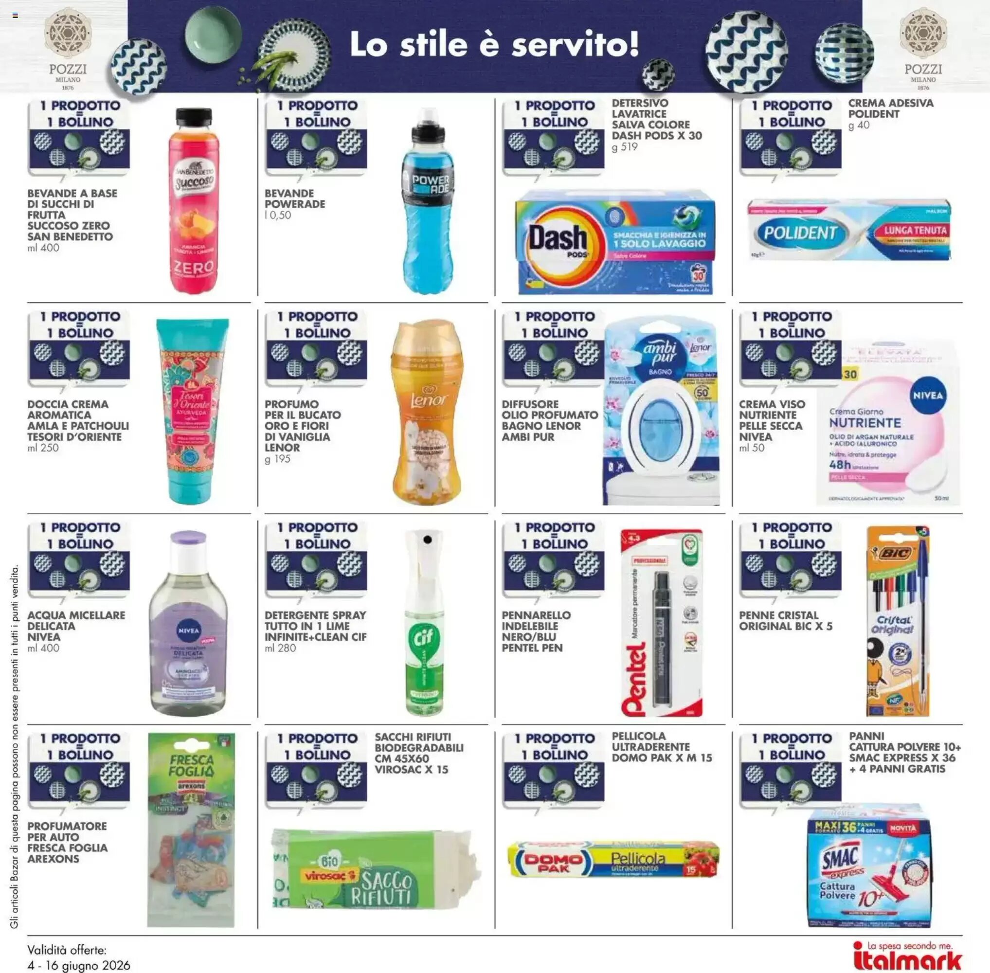 Volantino promozionale Italmark  valide dal 04/06/2026 - Pagina 30.