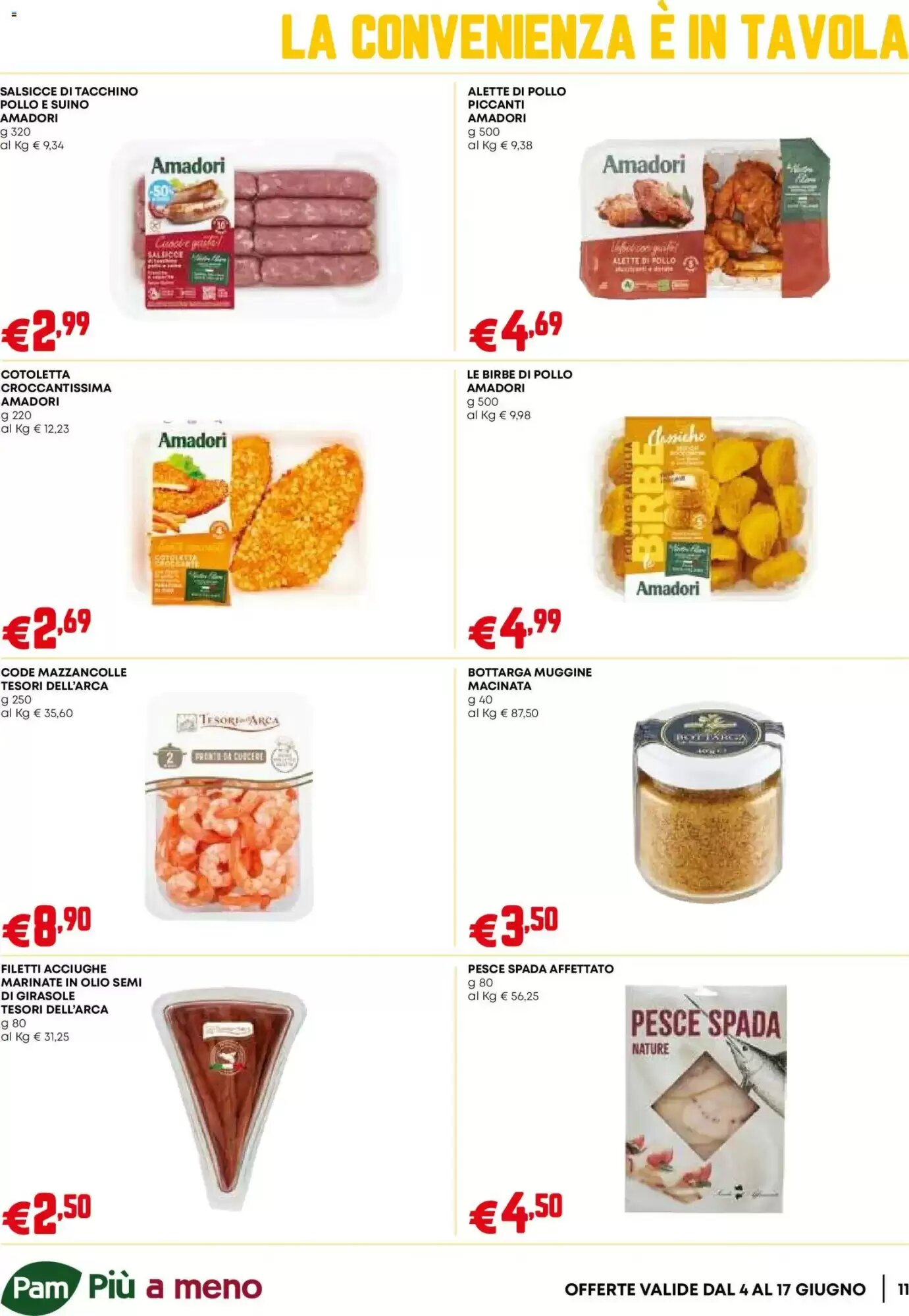 Volantino promozionale Pam  valide dal 04/06/2026 - Pagina 11.
