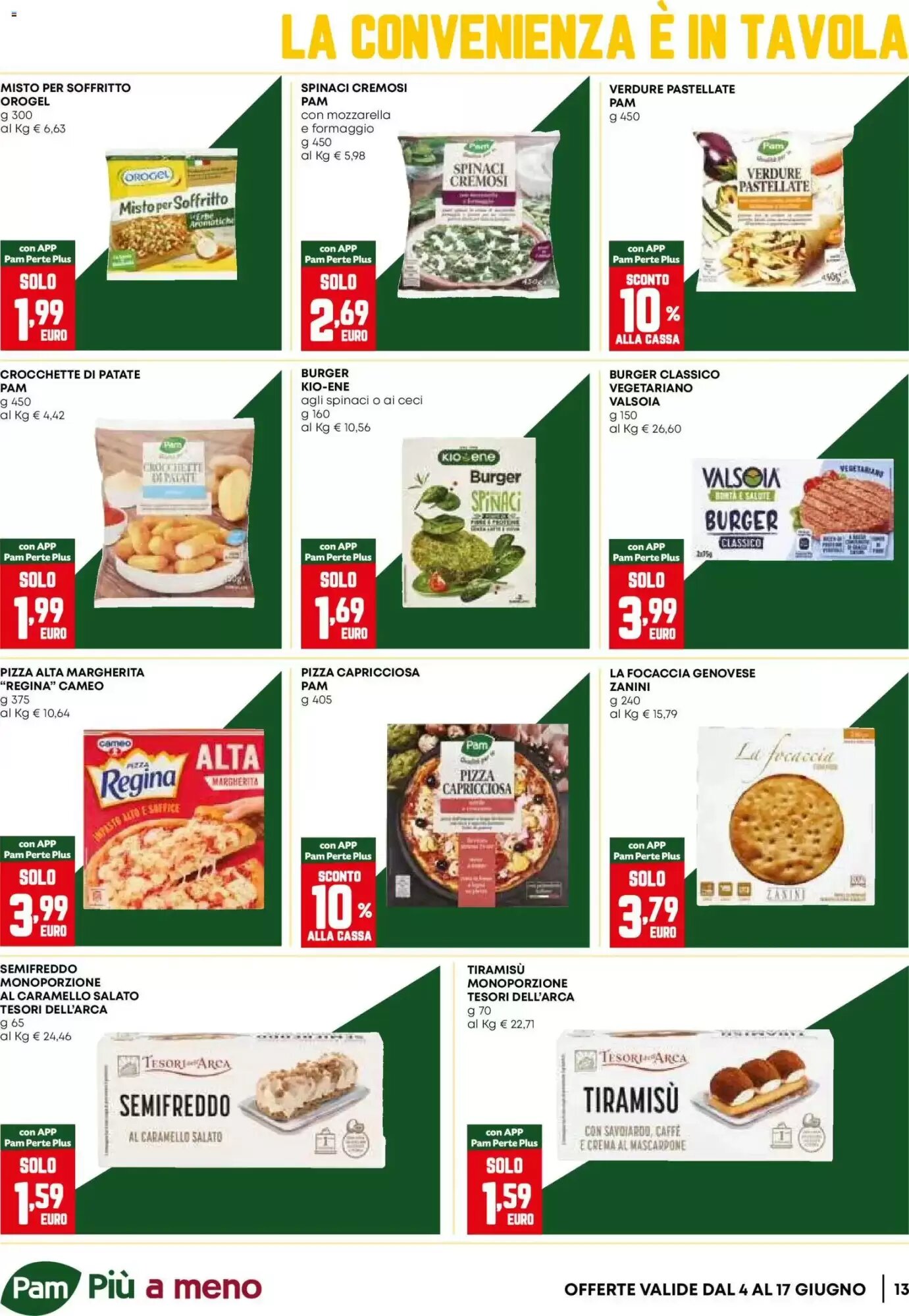 Volantino promozionale Pam  valide dal 04/06/2026 - Pagina 13.