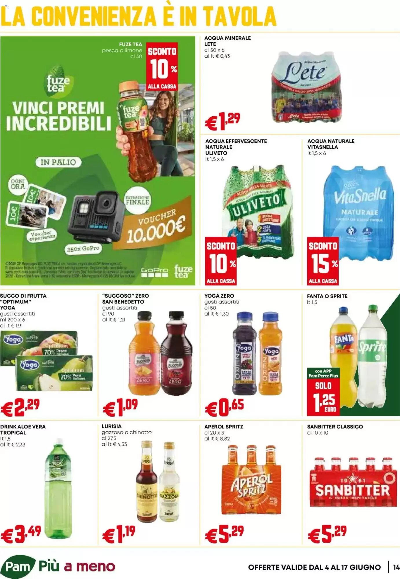 Volantino promozionale Pam  valide dal 04/06/2026 - Pagina 14.