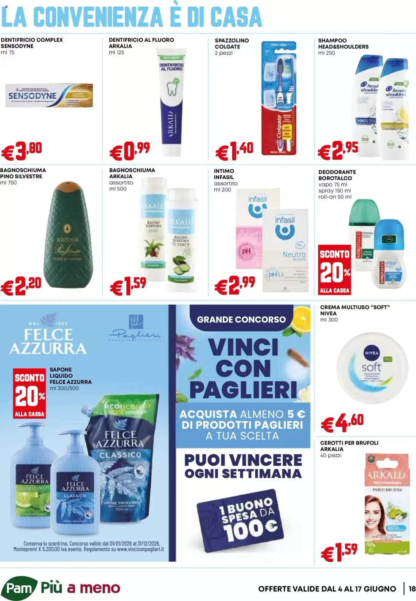 Volantino promozionale Pam  valide dal 04/06/2026 - Pagina 18.
